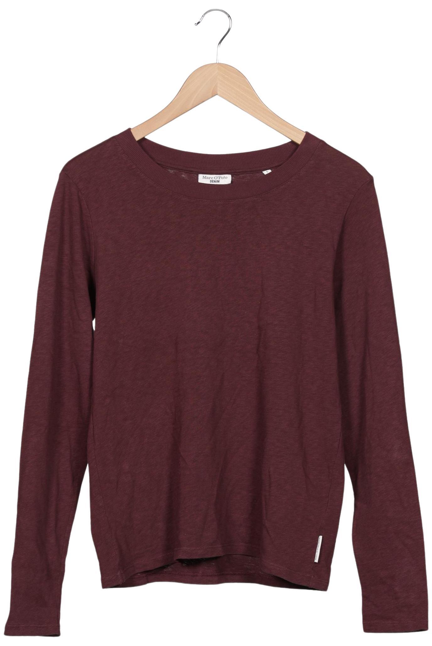 

Marc O Polo Damen Langarmshirt, bordeaux, Gr. 42
