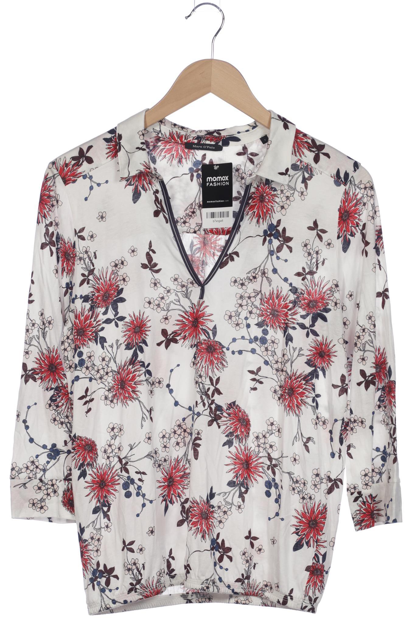 

Marc O Polo Damen Langarmshirt, weiß, Gr. 36