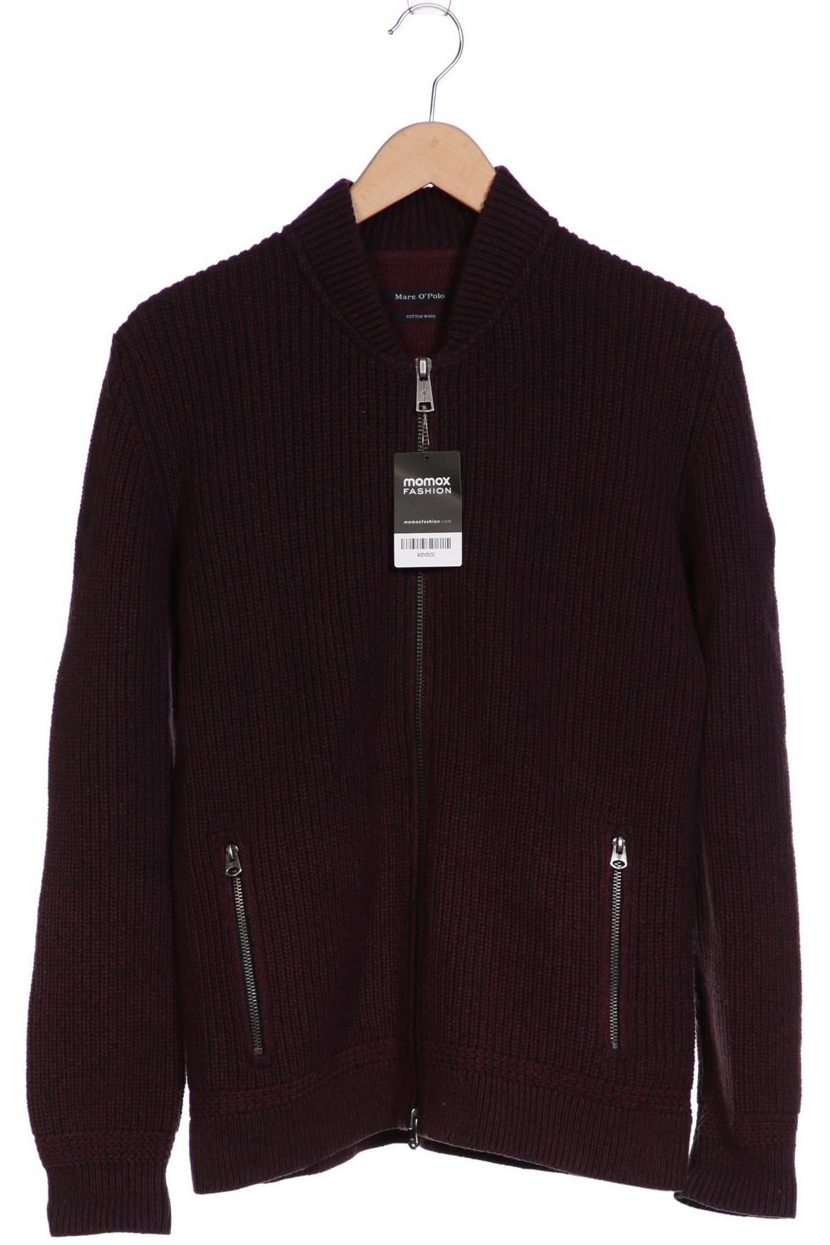 

Marc O Polo Herren Strickjacke, bordeaux, Gr. 48