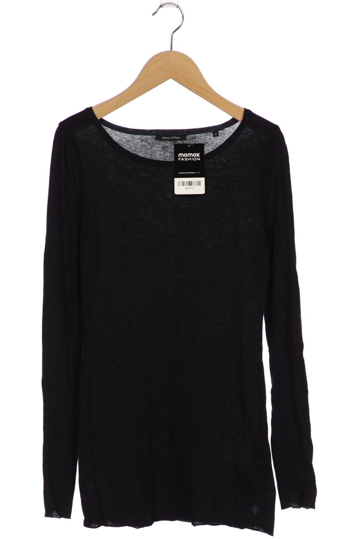 

Marc O Polo Damen Langarmshirt, marineblau, Gr. 34