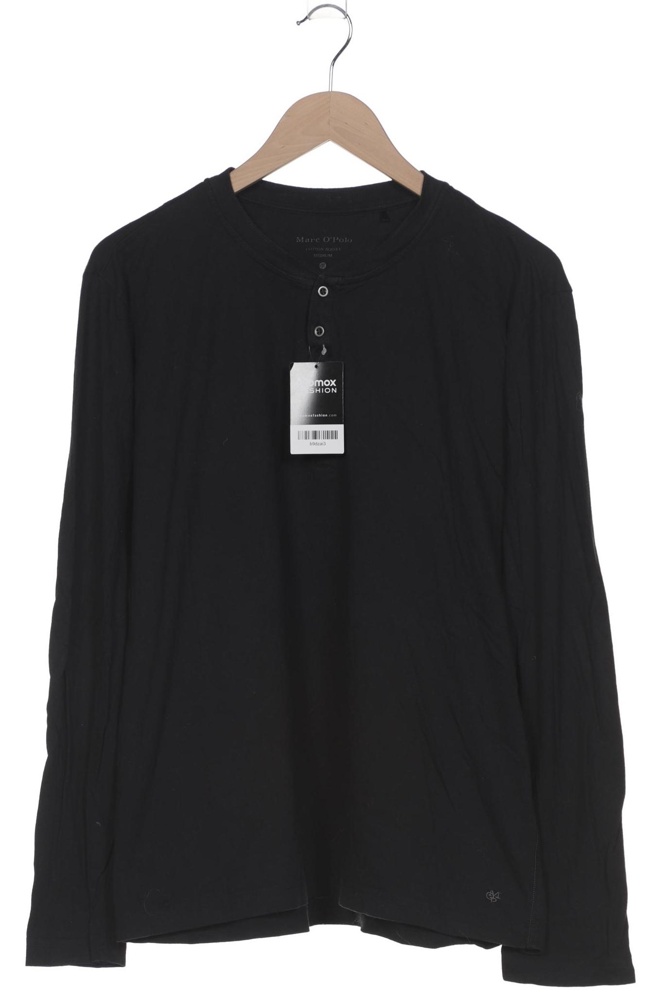 Thumbnail - Marc O Polo Herren Langarmshirt, schwarz, Gr. 50