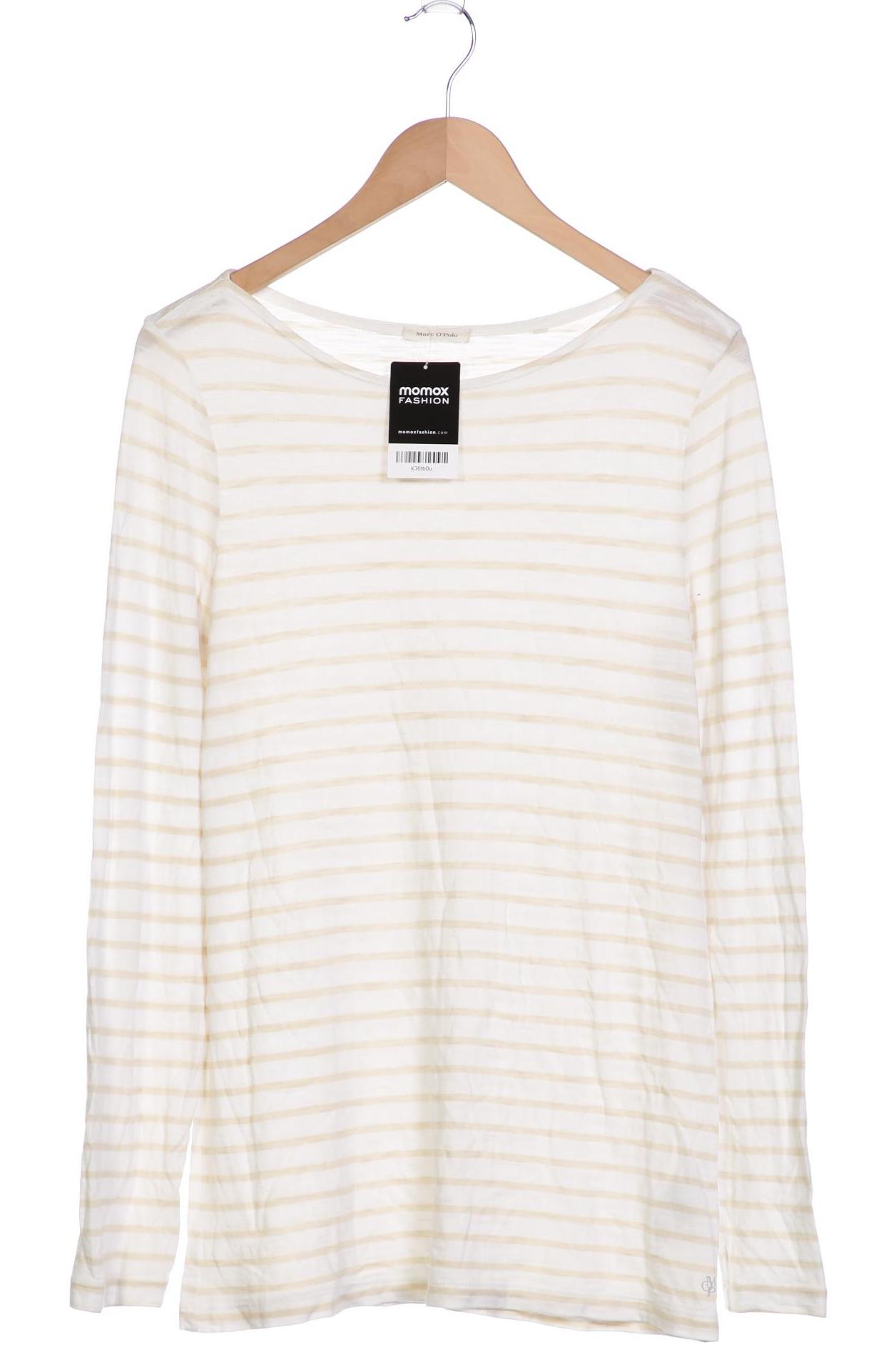 

Marc O Polo Damen Langarmshirt, weiß, Gr. 44