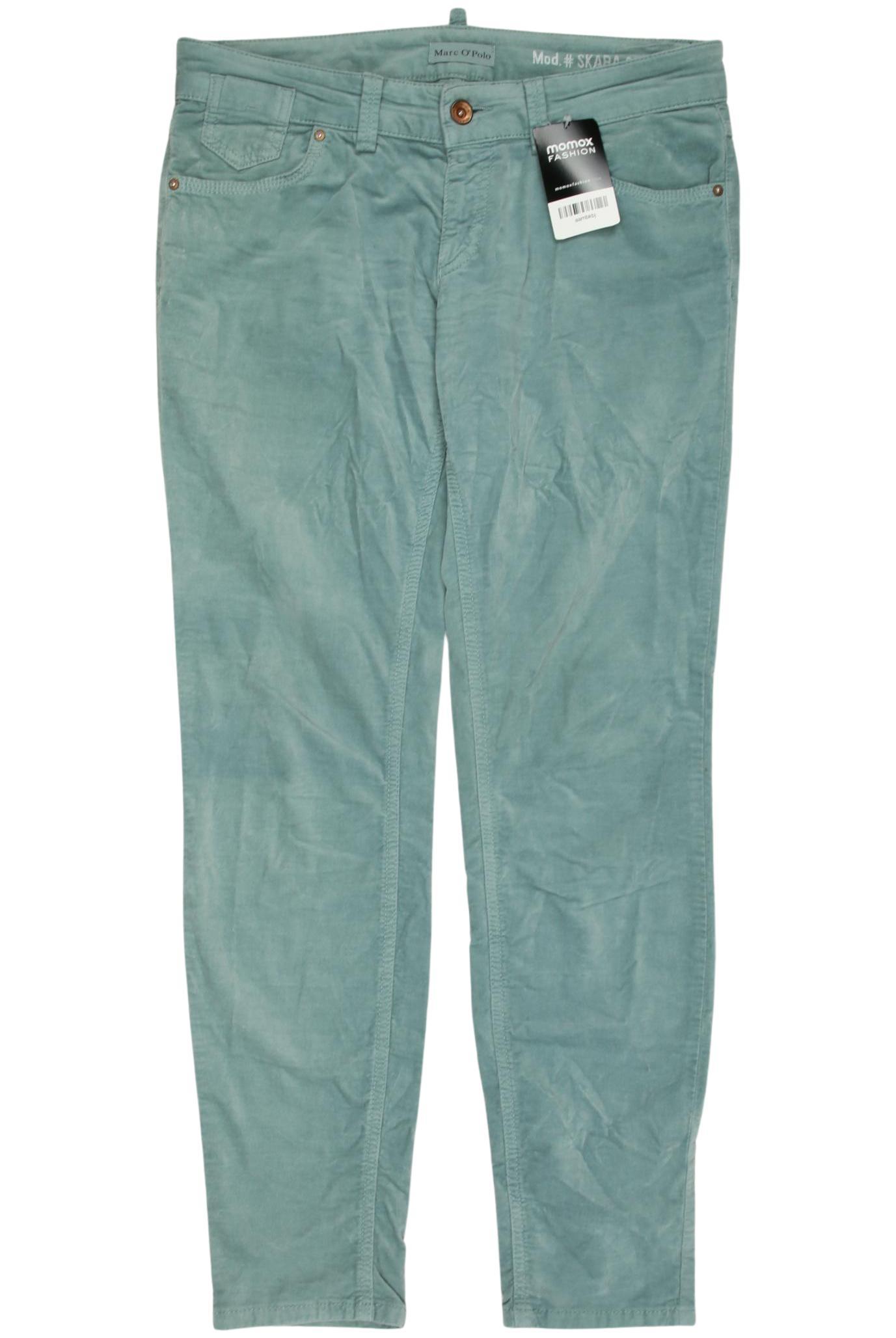 

Marc O Polo Damen Stoffhose, türkis, Gr. 30