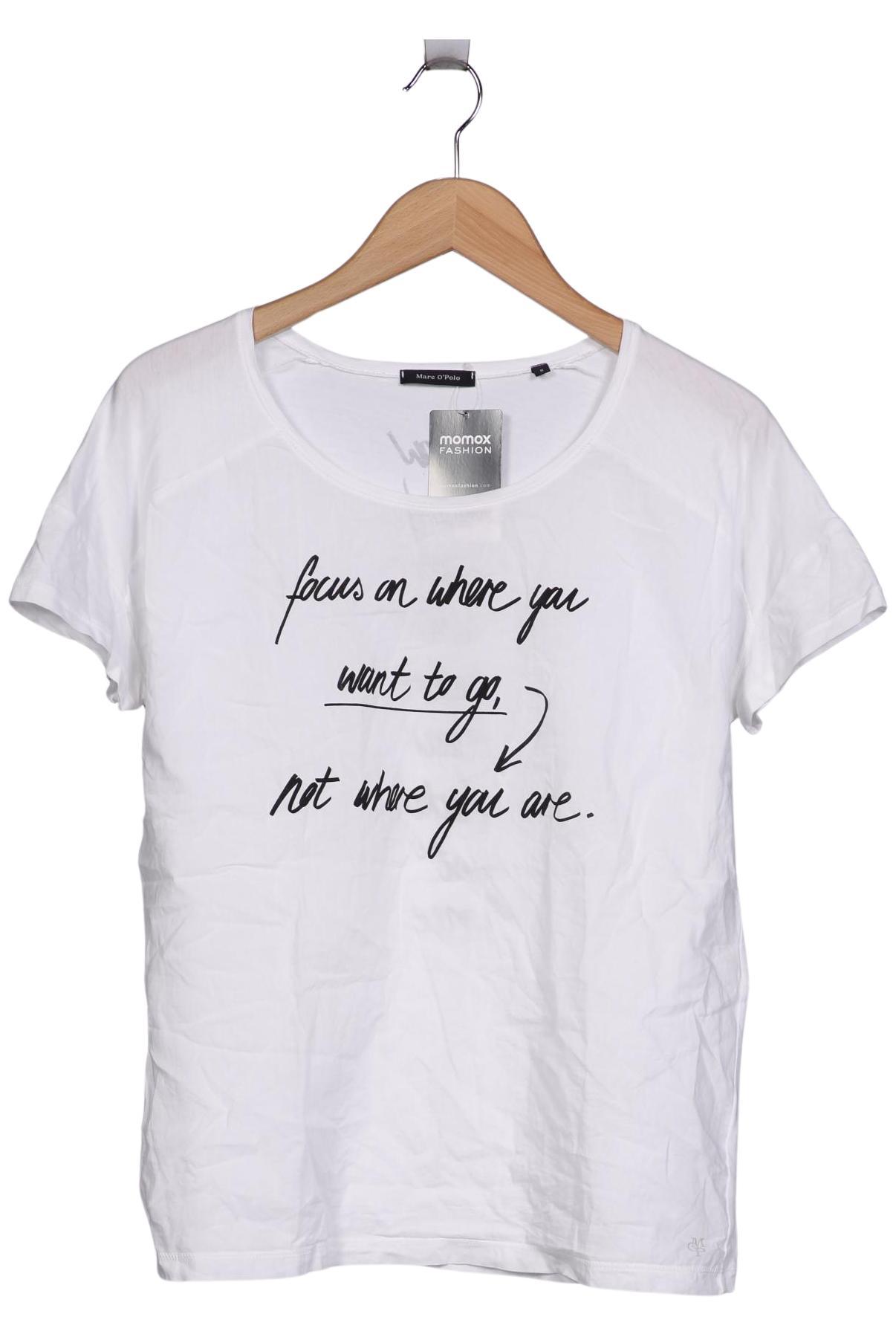 

Marc O Polo Damen T-Shirt, weiß, Gr. 38