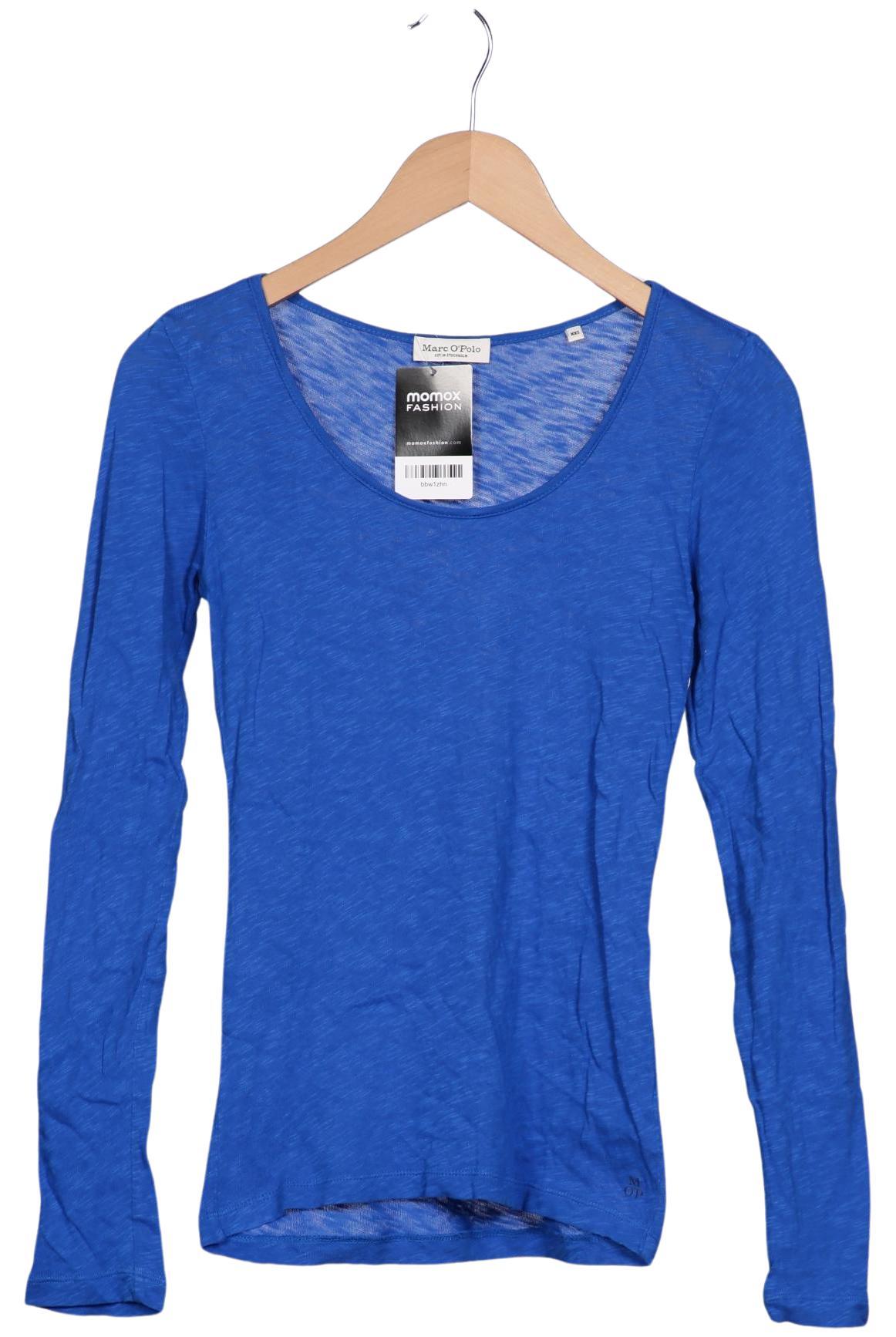 

Marc O Polo Damen Langarmshirt, blau, Gr. 32
