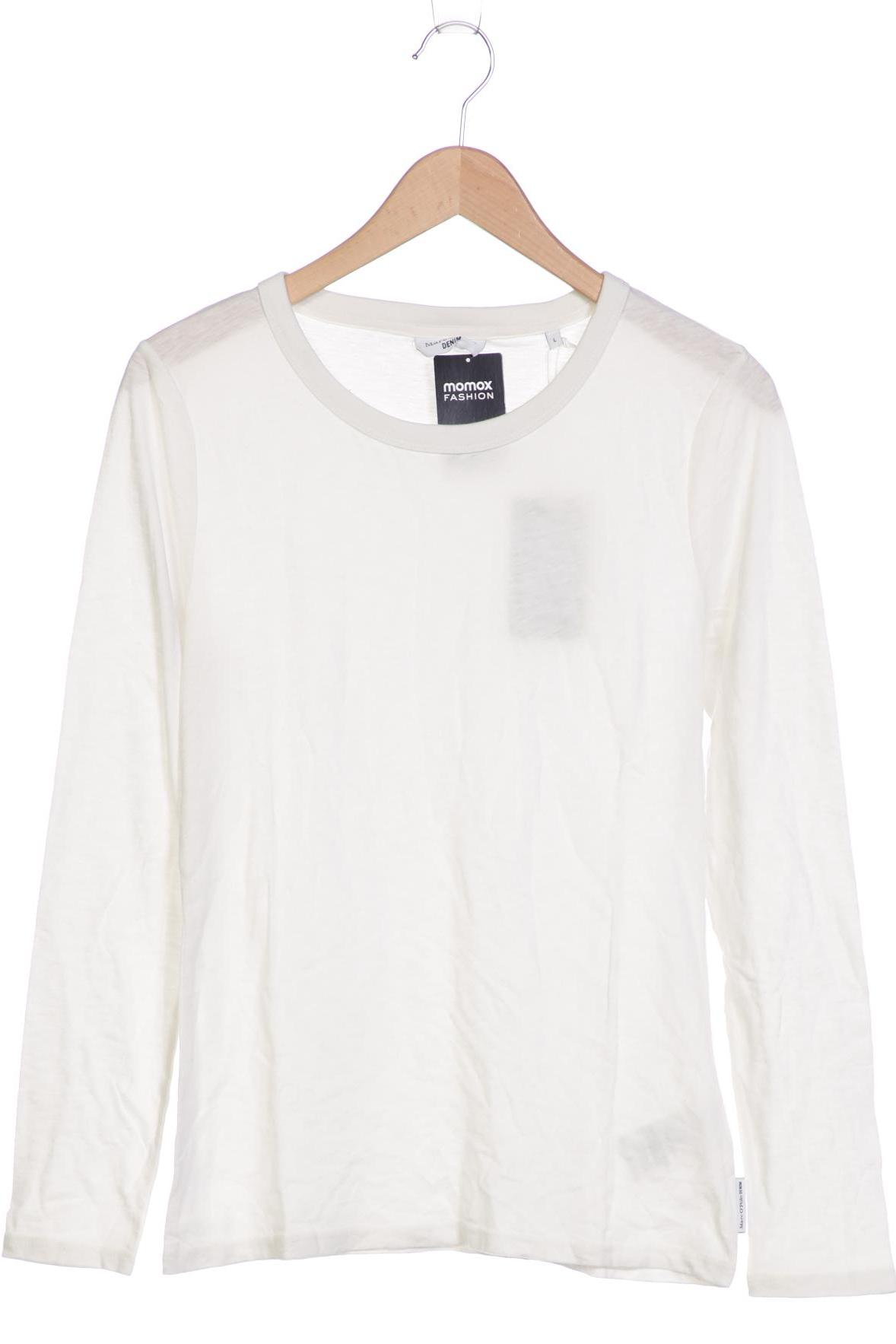 

Marc O Polo Damen Langarmshirt, weiß, Gr. 42