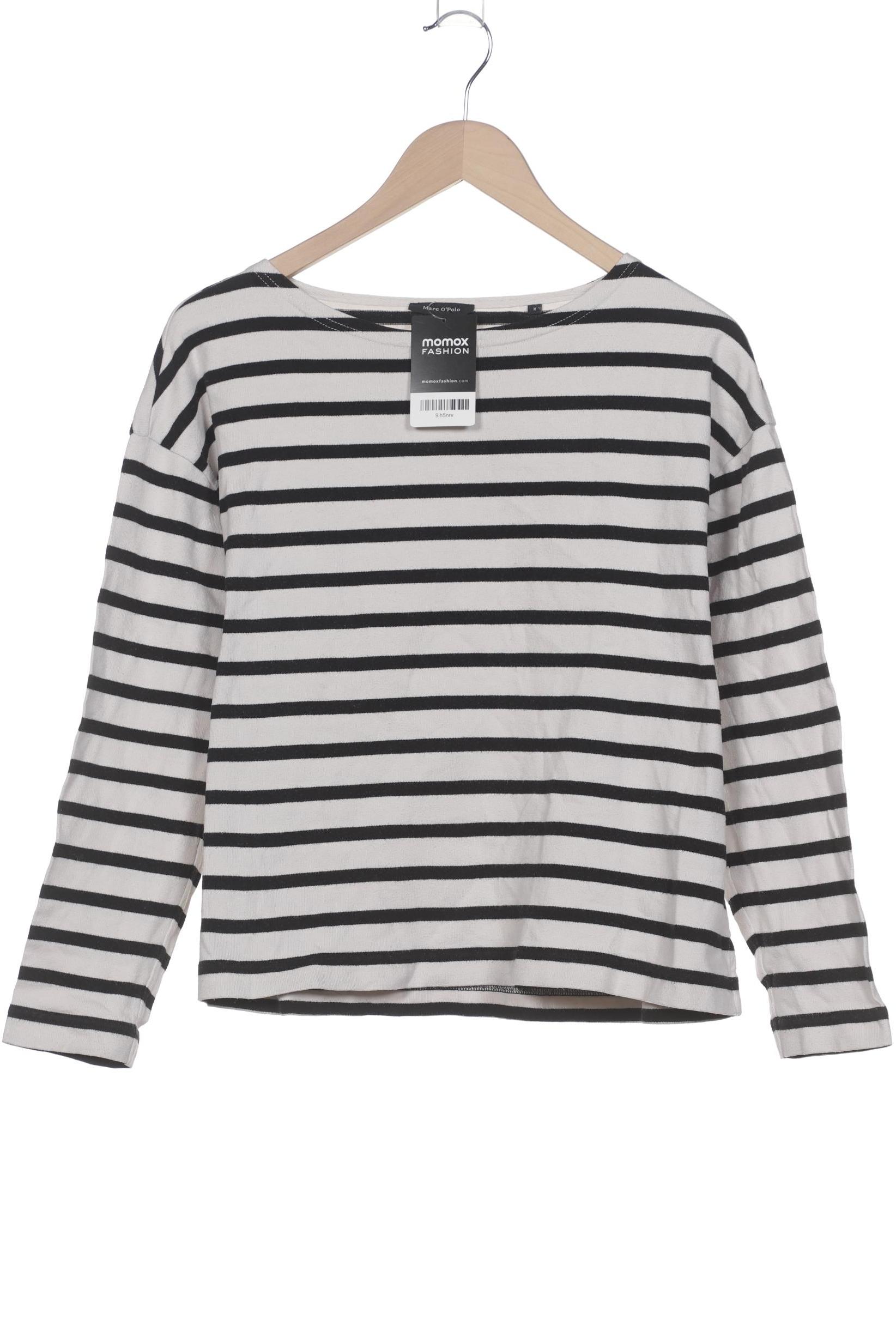 

Marc O Polo Damen Langarmshirt, weiß, Gr. 38