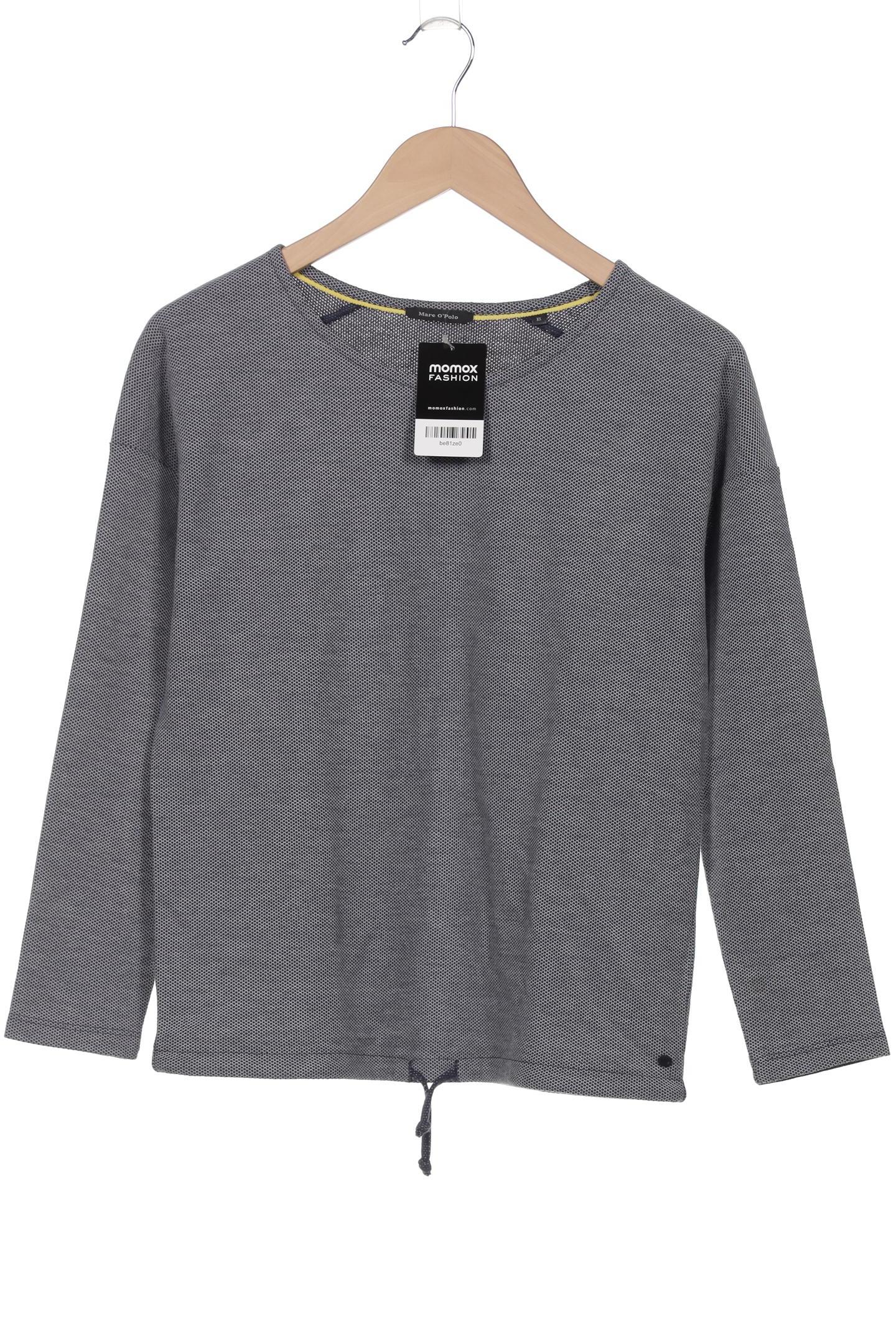 

Marc O Polo Damen Langarmshirt, marineblau, Gr. 34
