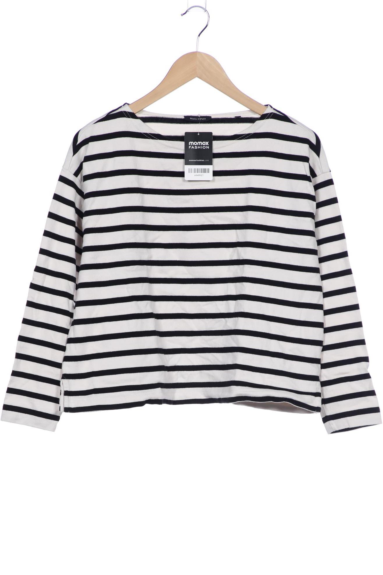 

Marc O Polo Damen Langarmshirt, weiß, Gr. 36