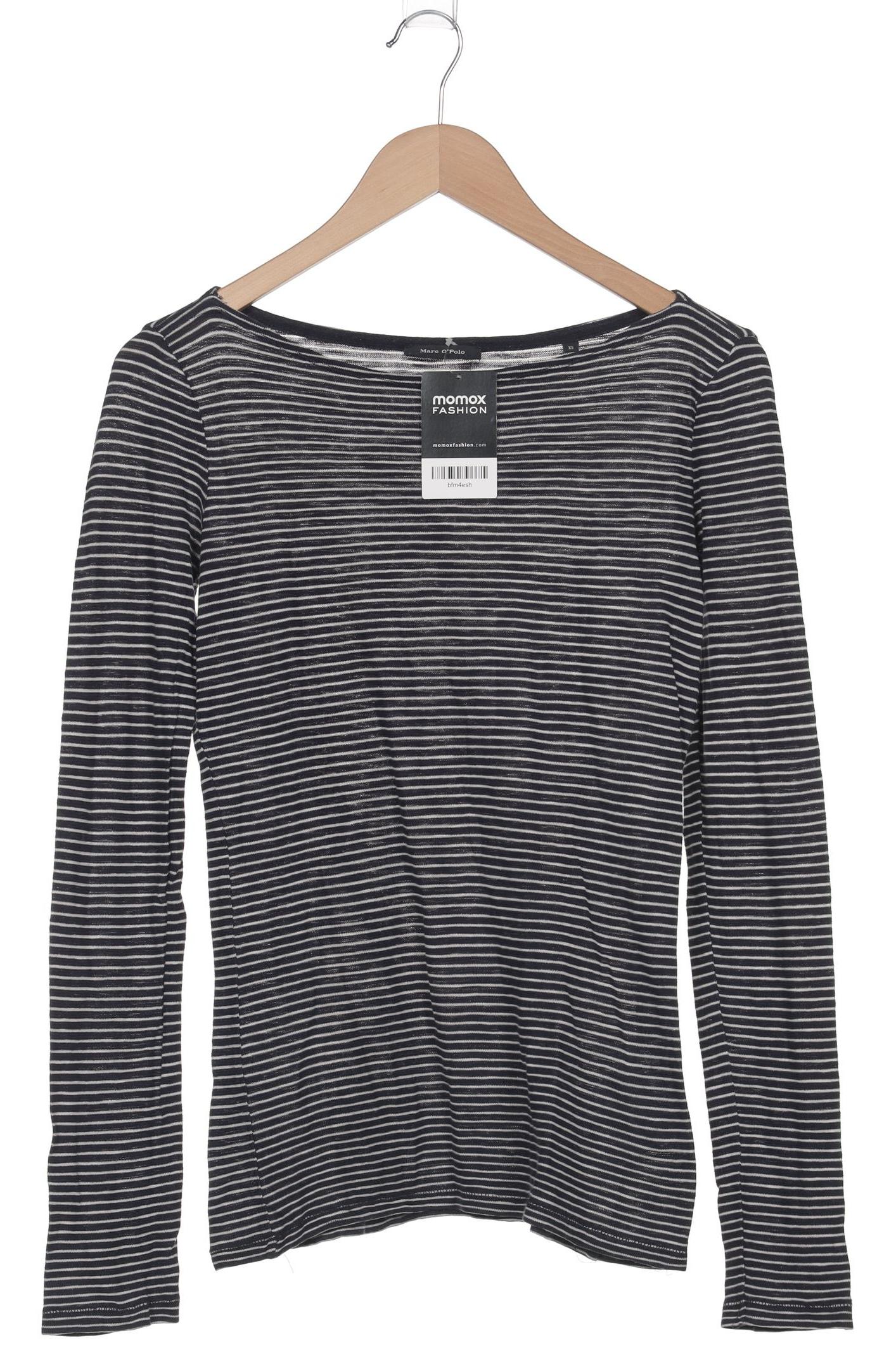 

Marc O Polo Damen Langarmshirt, marineblau, Gr. 34