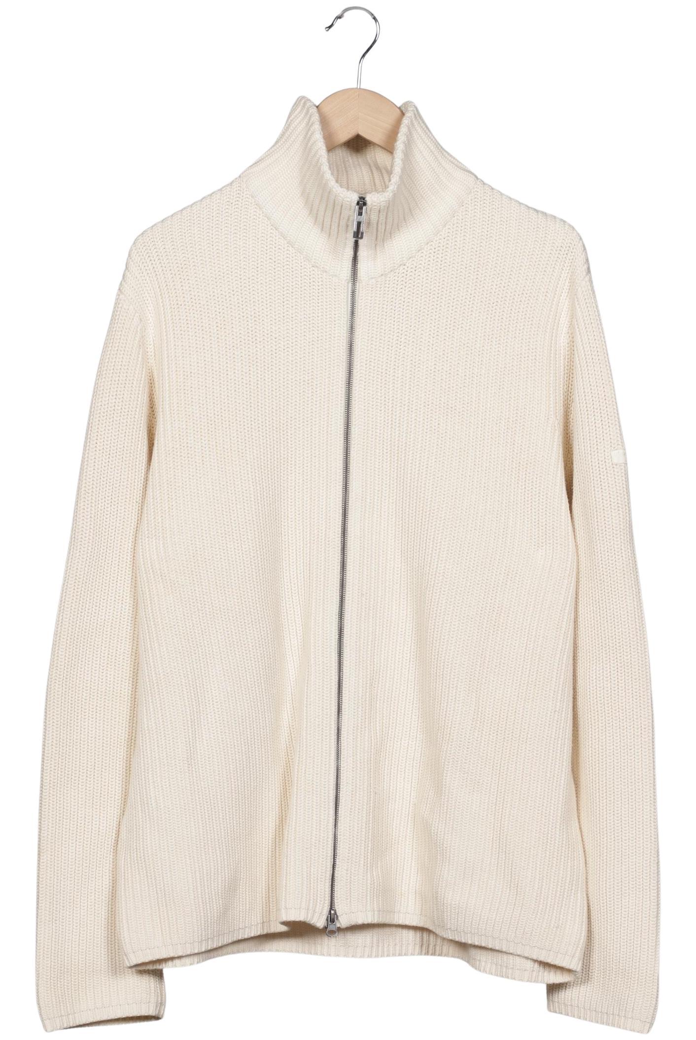 Thumbnail - Marc O Polo Herren Strickjacke, cremeweiß, Gr. 56