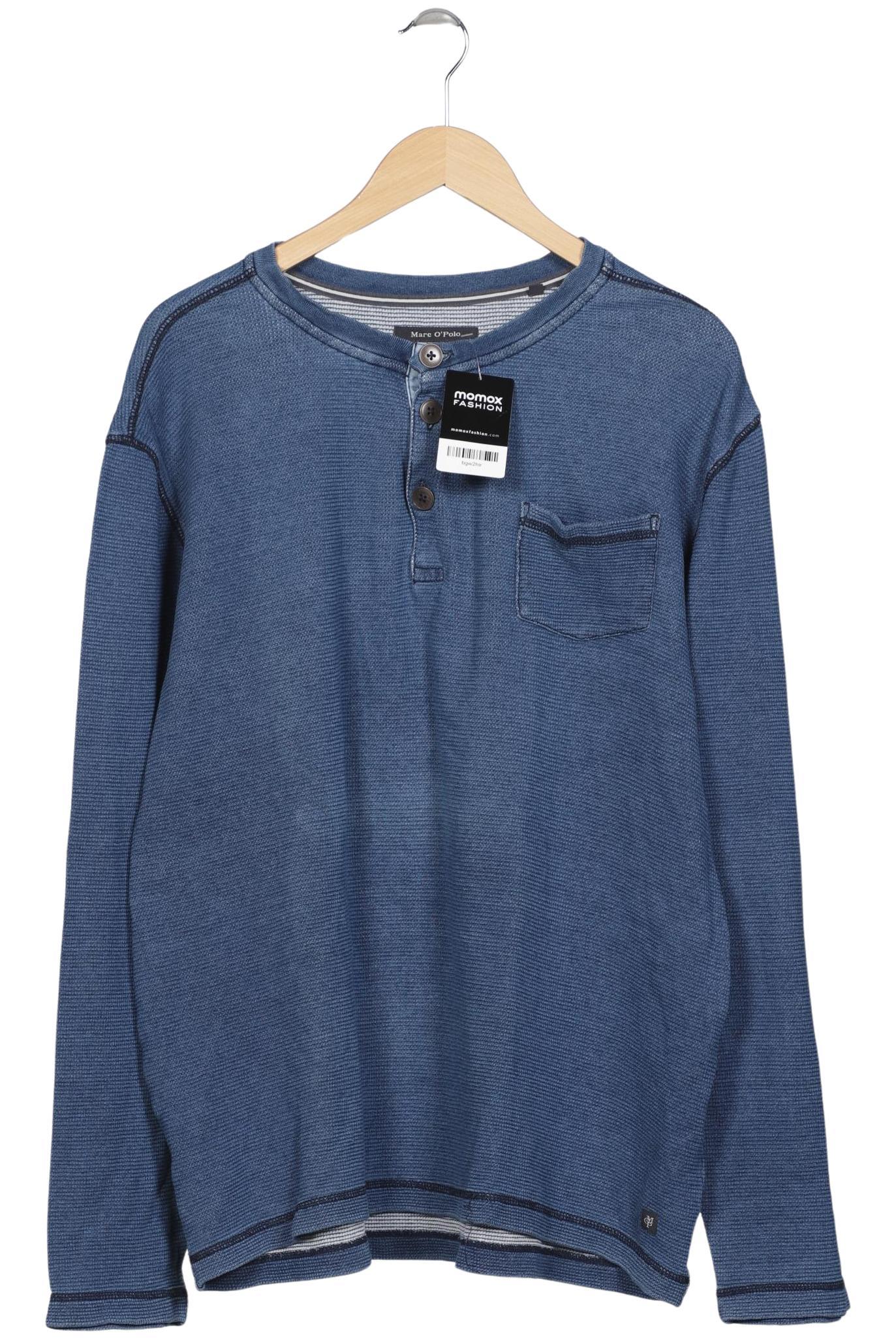 Thumbnail - Marc O Polo Herren Sweatshirt, blau, Gr. 56