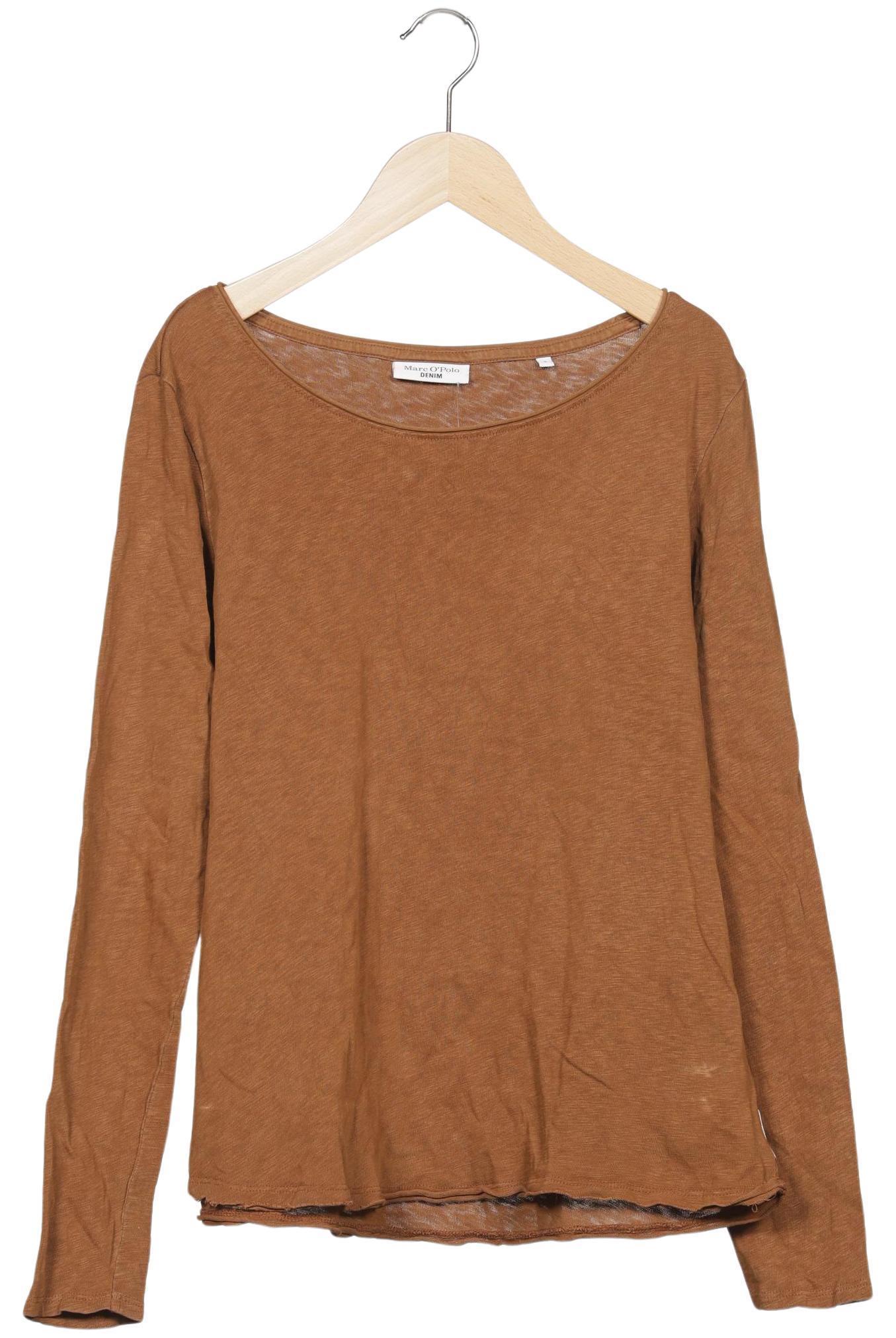 

Marc O Polo Damen Langarmshirt, braun, Gr. 36