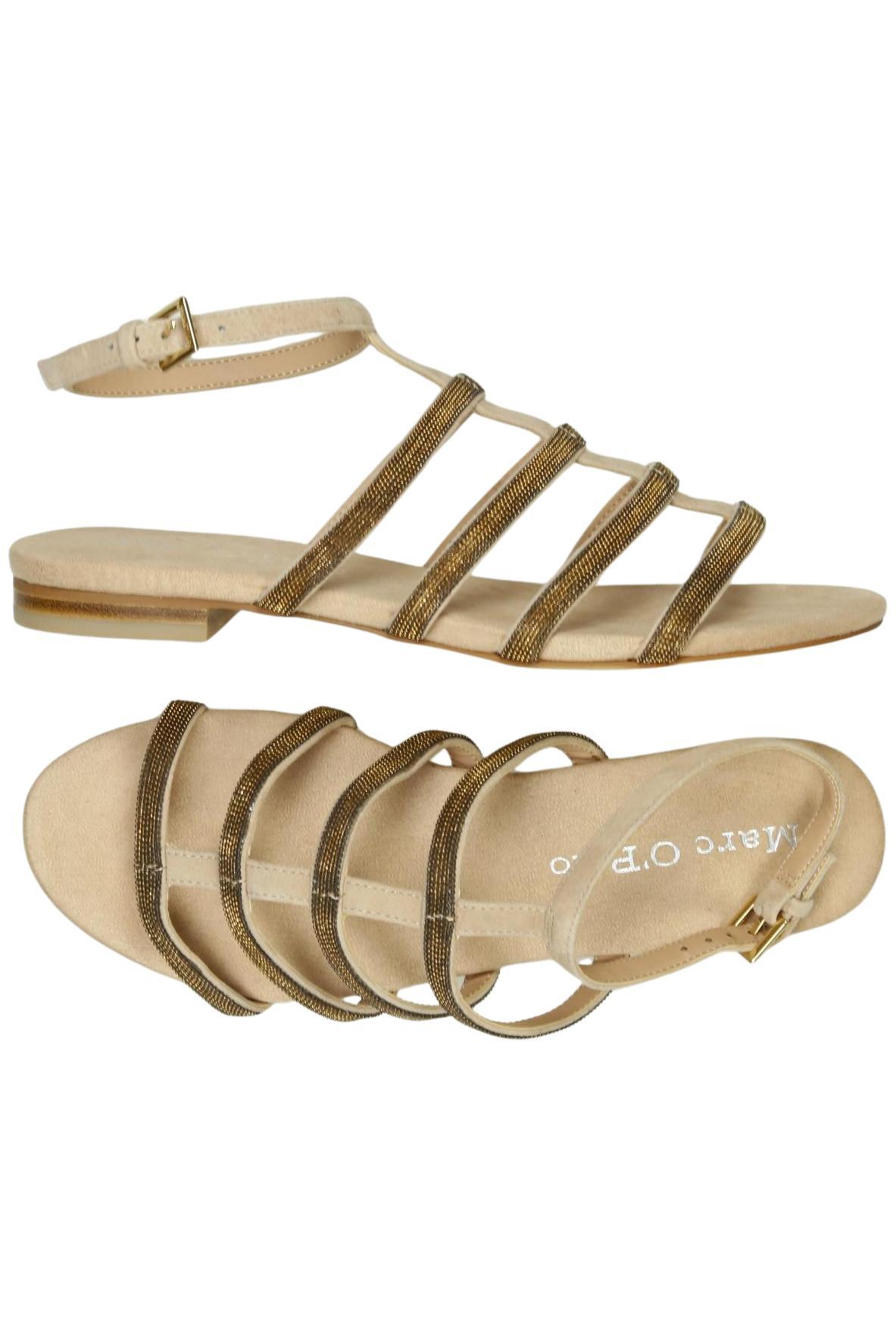 

Marc O Polo Damen Sandale, beige, Gr. 38