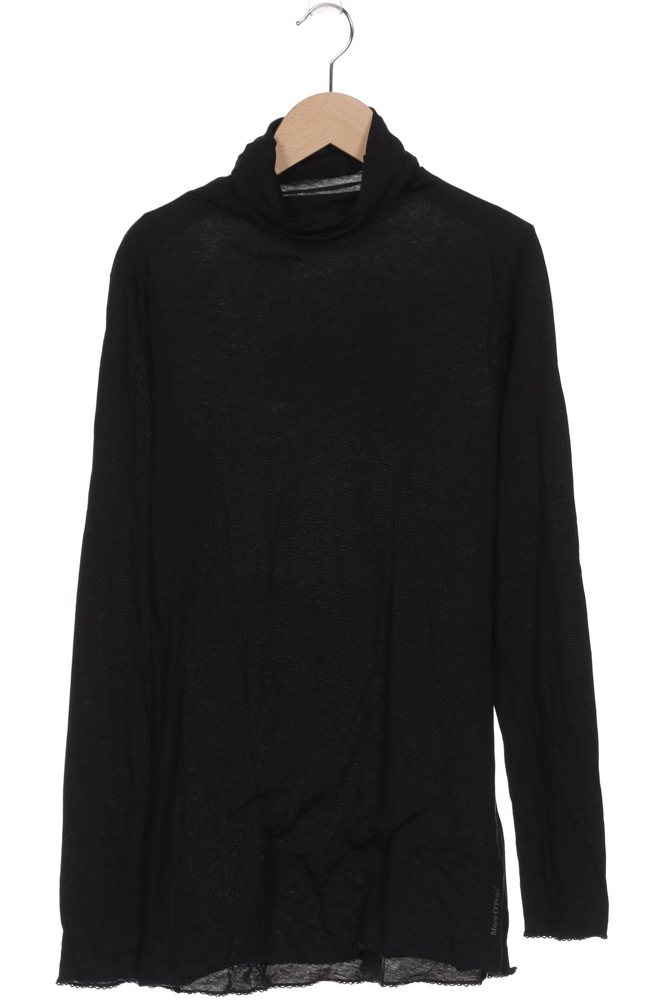 Thumbnail - Marc O Polo Damen Langarmshirt, schwarz, Gr. 38