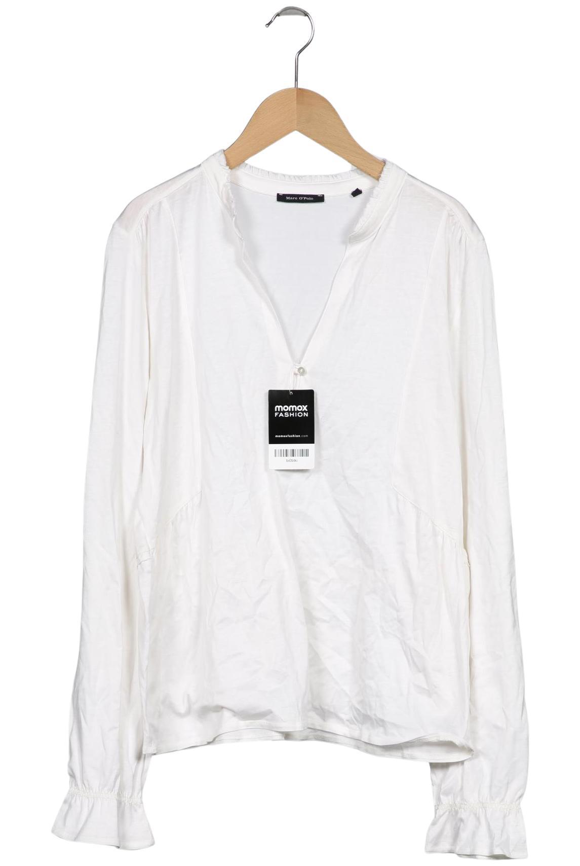 

Marc O Polo Damen Langarmshirt, weiß, Gr. 38