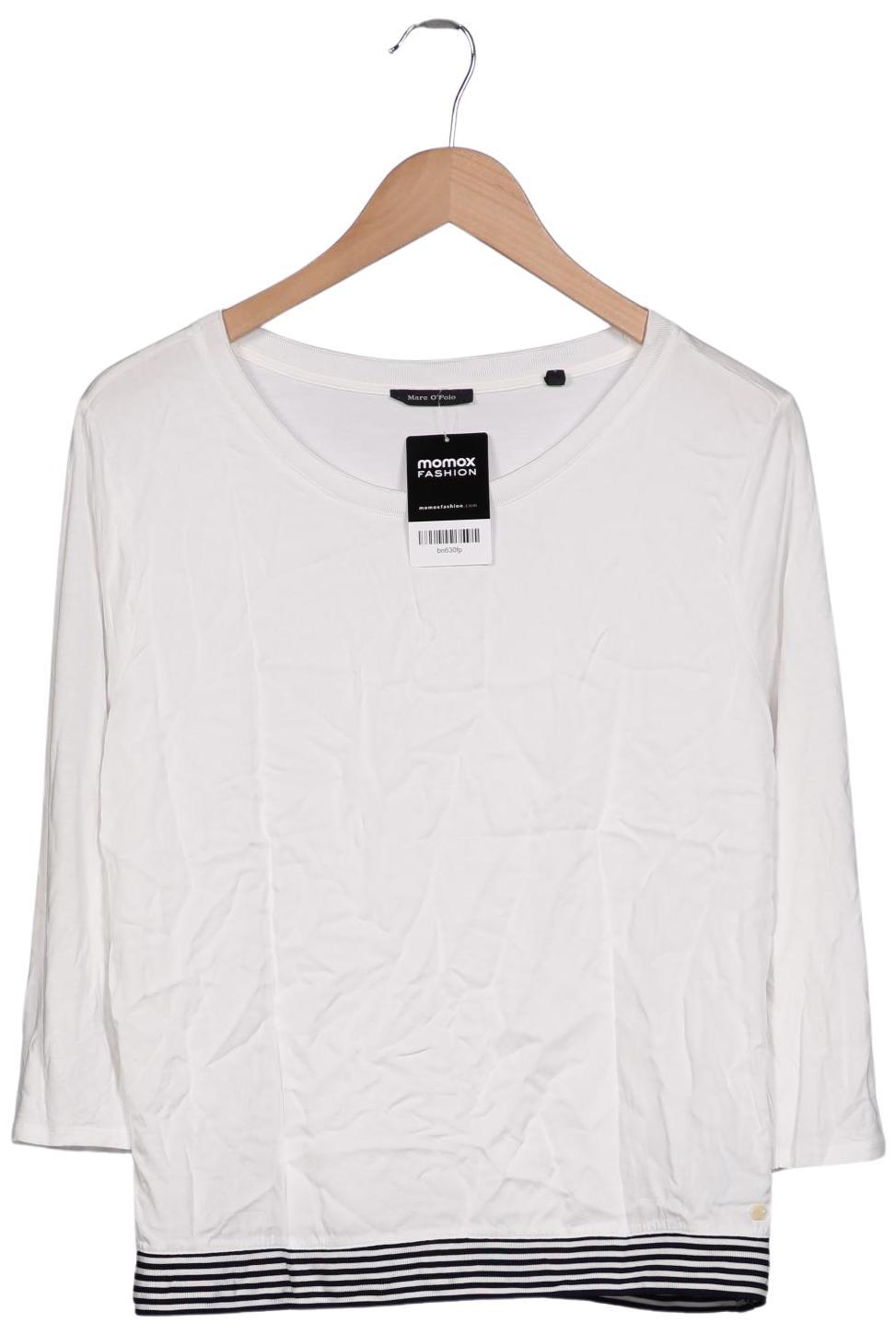 

Marc O Polo Damen Langarmshirt, weiß, Gr. 42