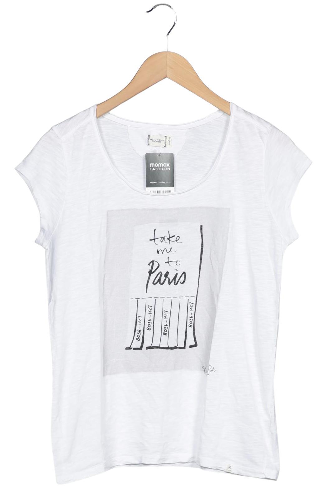 

Marc O Polo Damen T-Shirt, weiß, Gr. 38