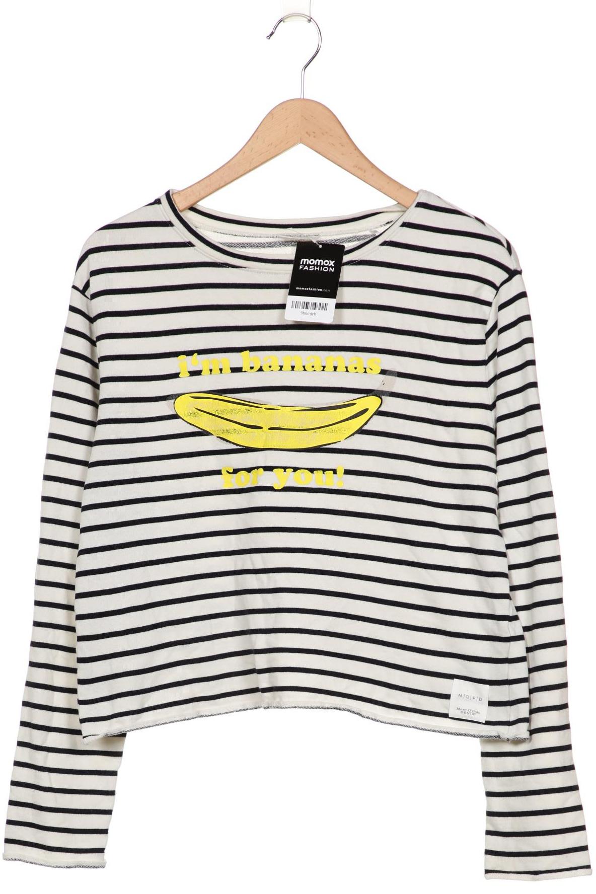 

Marc O Polo Damen Langarmshirt, weiß