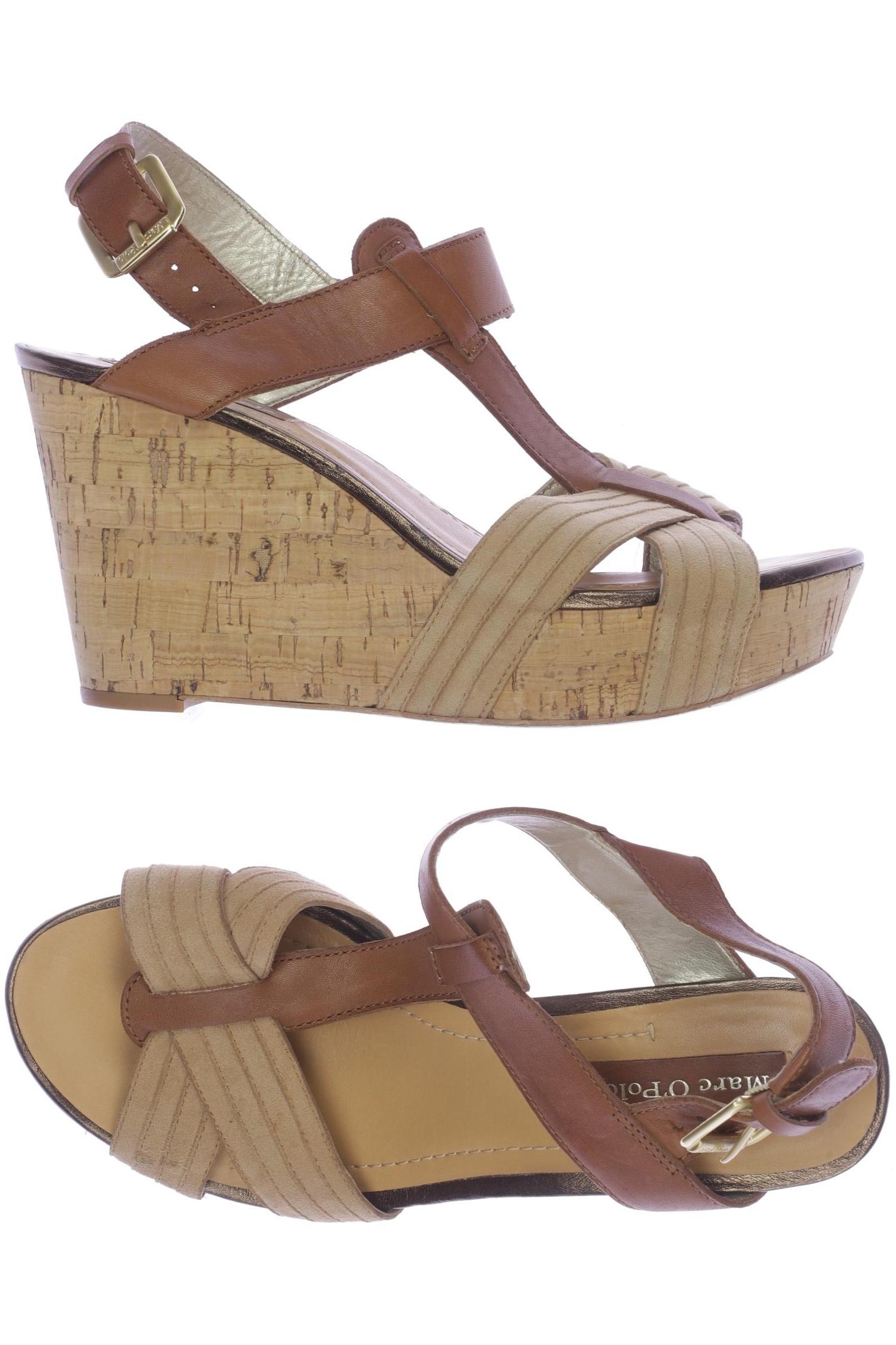 

Marc O Polo Damen Sandale, braun, Gr. 5.5