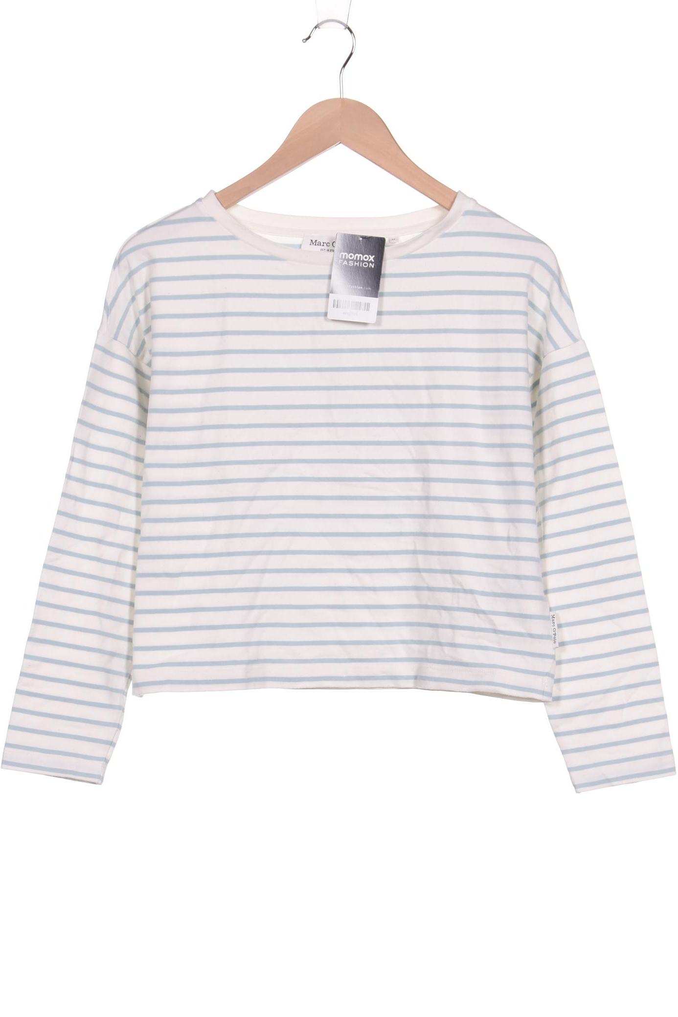 

Marc O Polo Damen Langarmshirt, weiß, Gr. 34