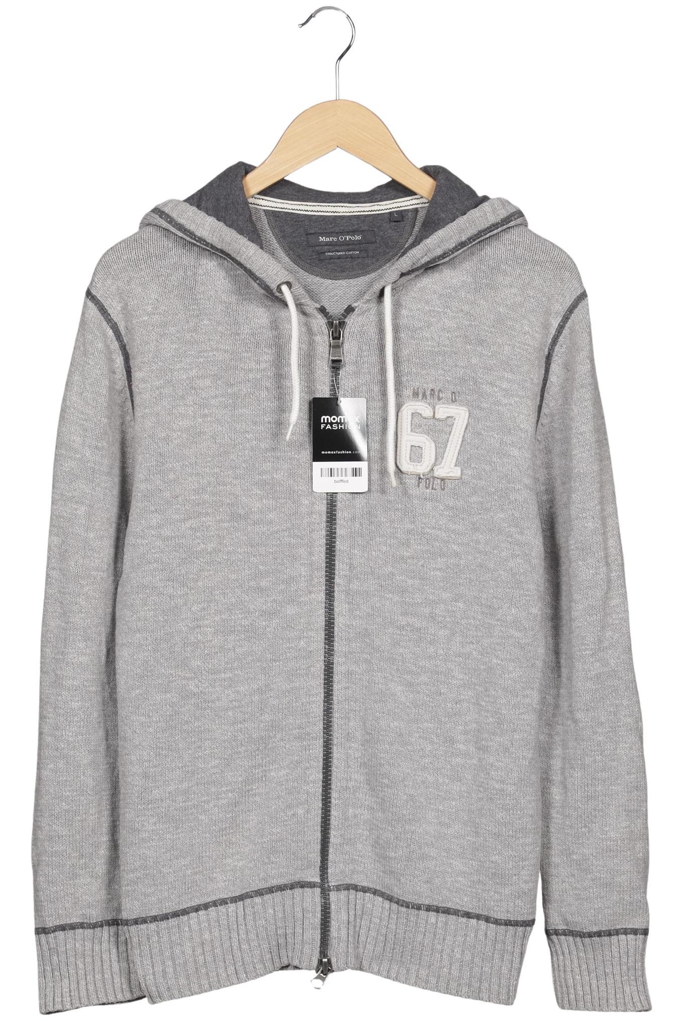 

Marc O Polo Herren Strickjacke, grau, Gr. 52