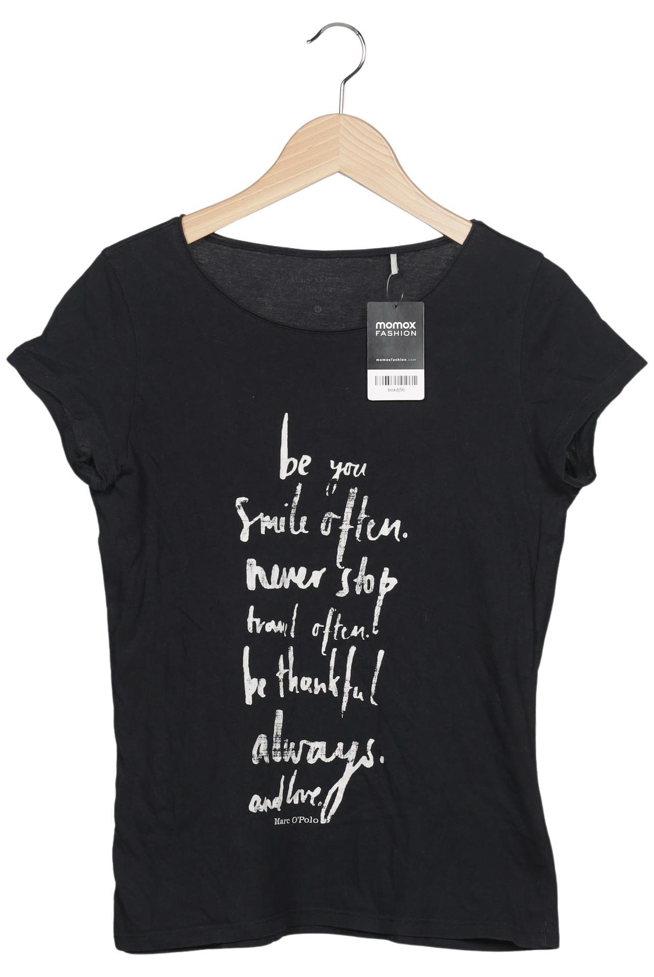 

Marc O Polo Damen T-Shirt, schwarz, Gr. 38