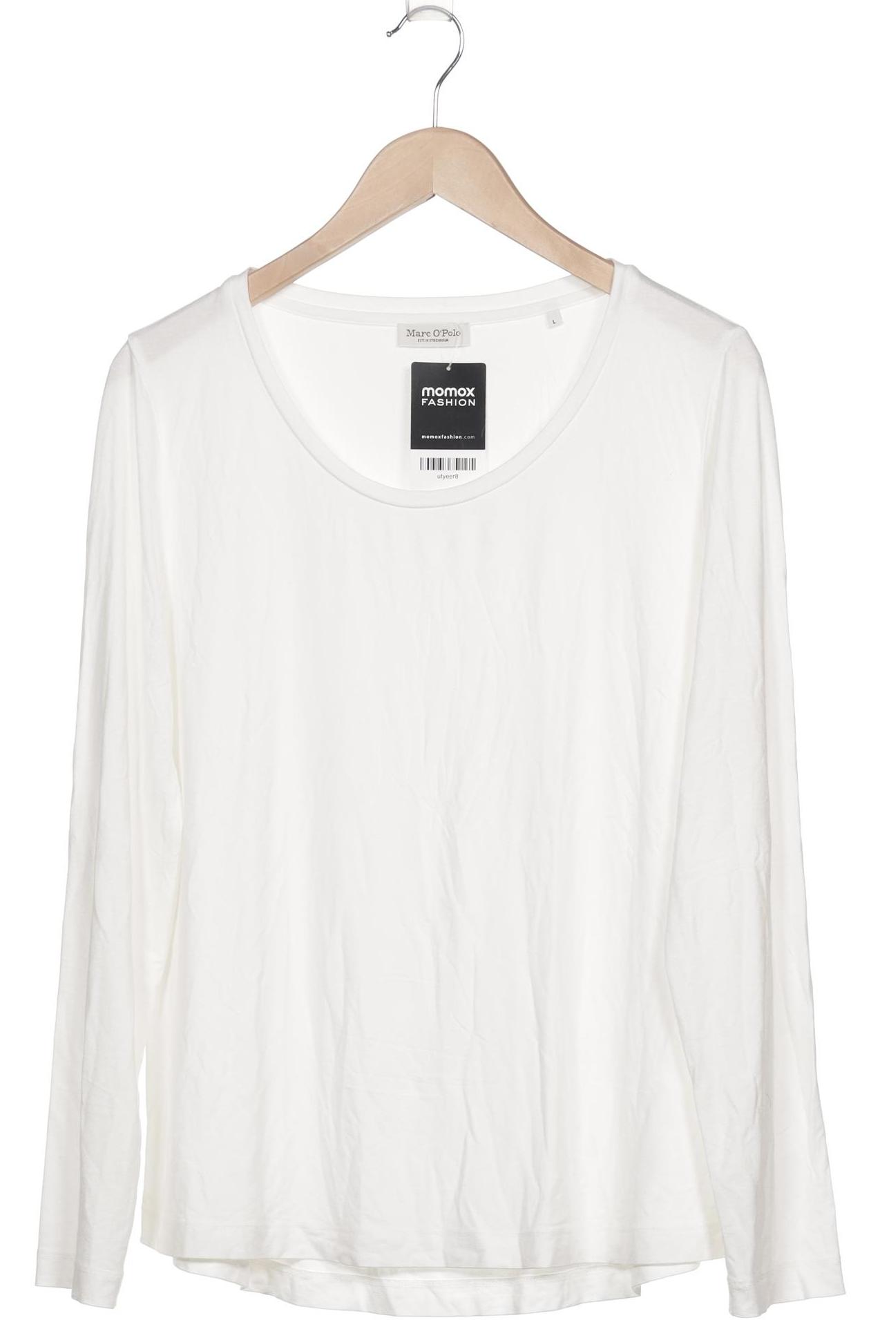

Marc O Polo Damen Langarmshirt, weiß, Gr. 42