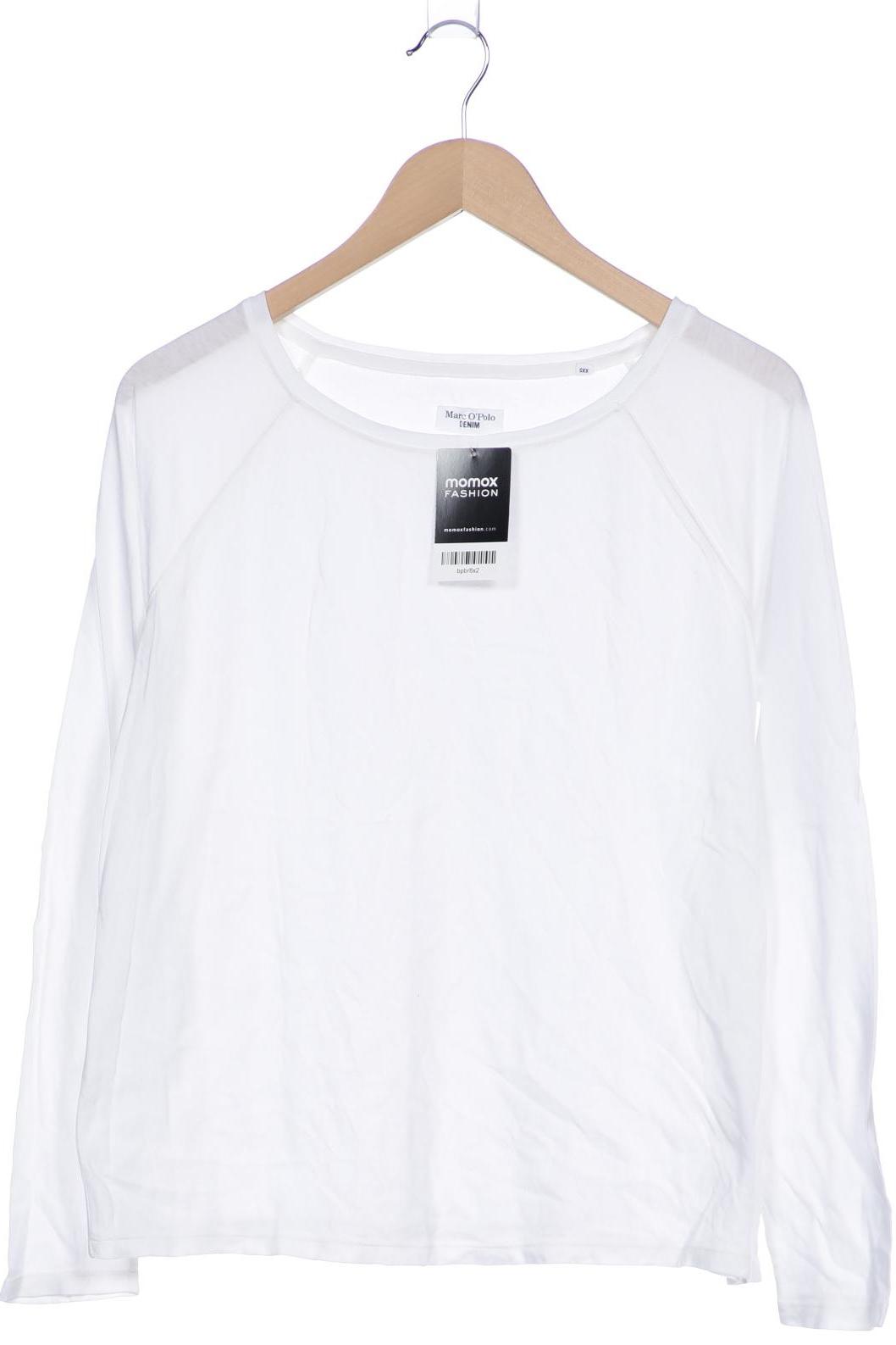 

Marc O Polo Damen Langarmshirt, weiß, Gr. 32