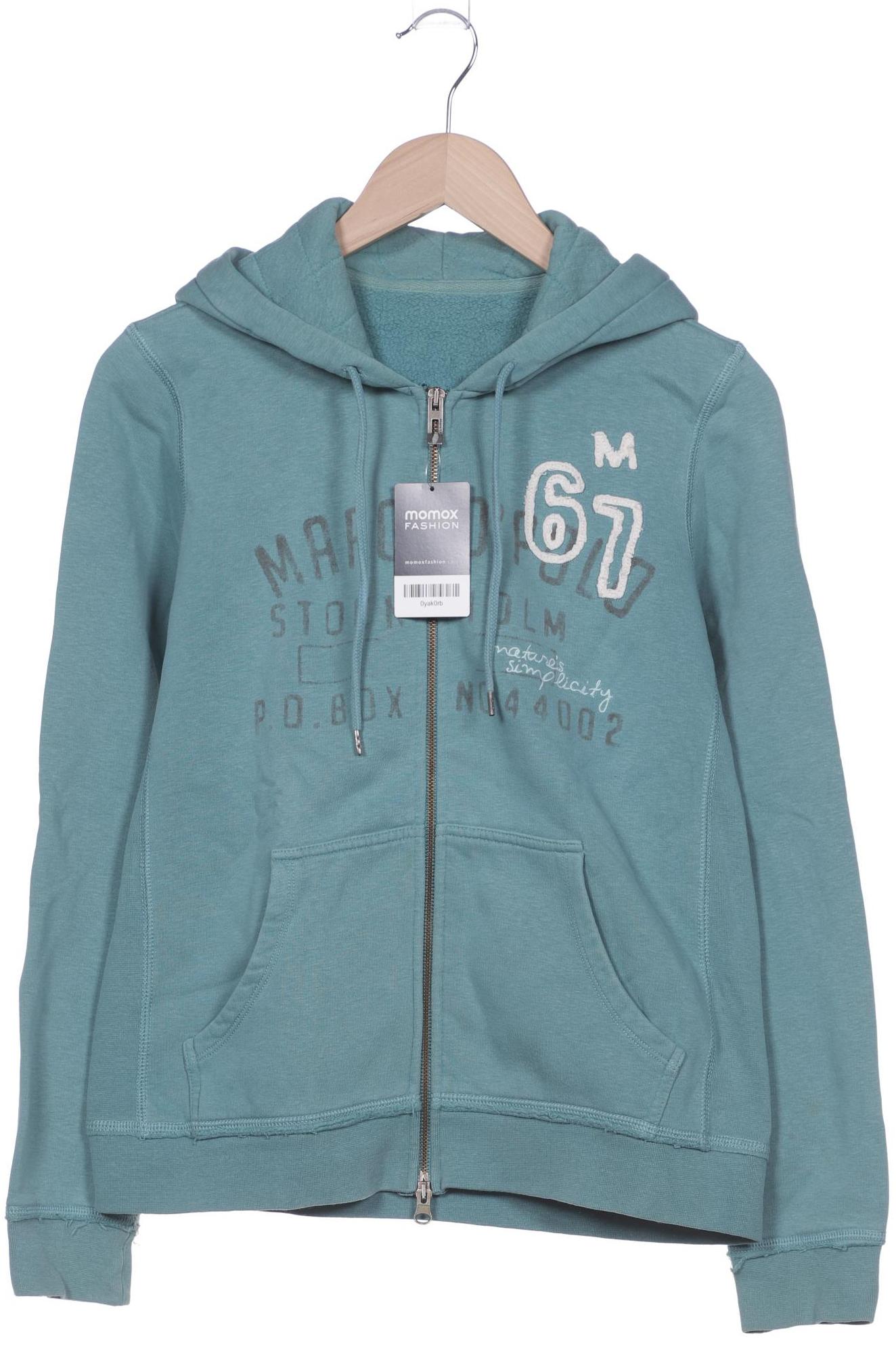 

Marc O Polo Damen Kapuzenpullover, türkis, Gr. 38