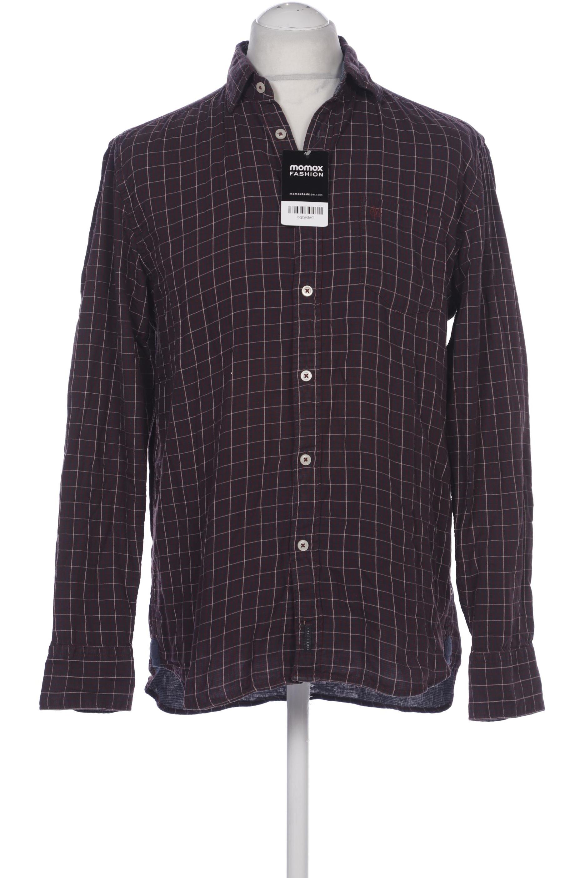 

Marc O Polo Herren Hemd, bordeaux, Gr. 52