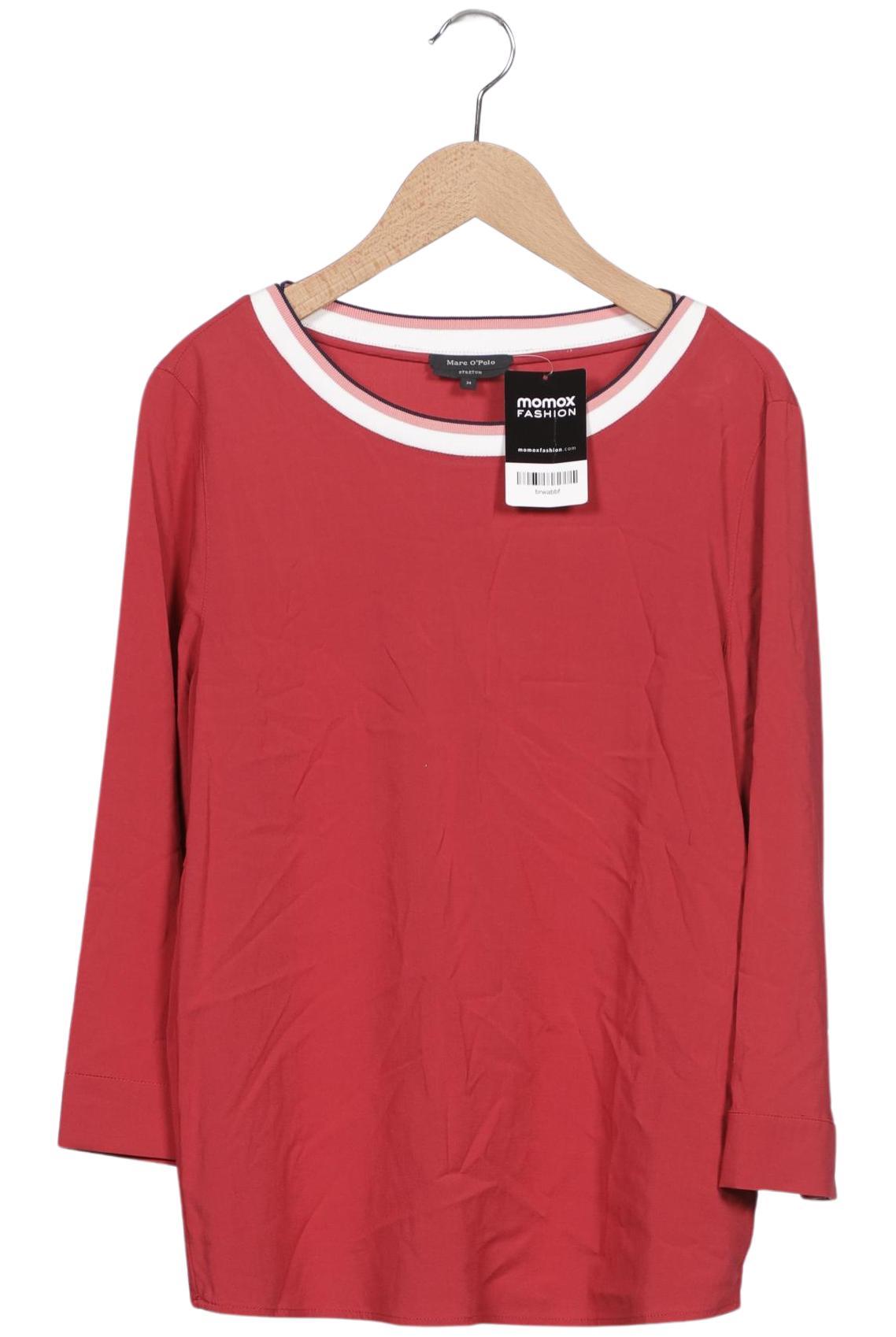 

Marc O Polo Damen Langarmshirt, rot, Gr. 34