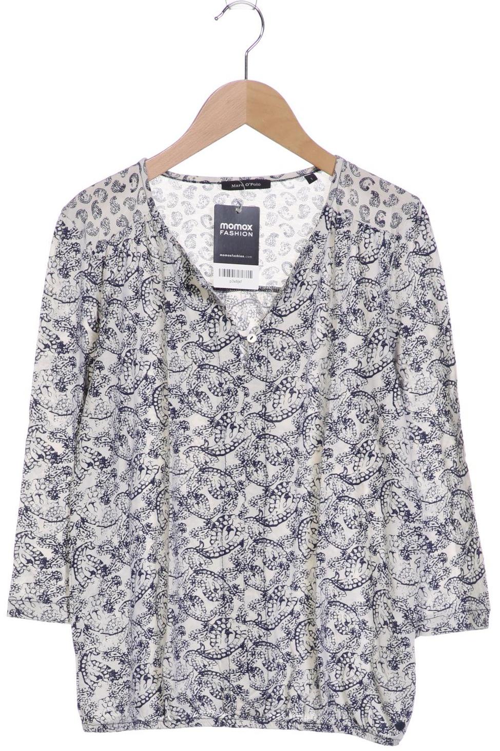 

Marc O Polo Damen Langarmshirt, weiß, Gr. 36