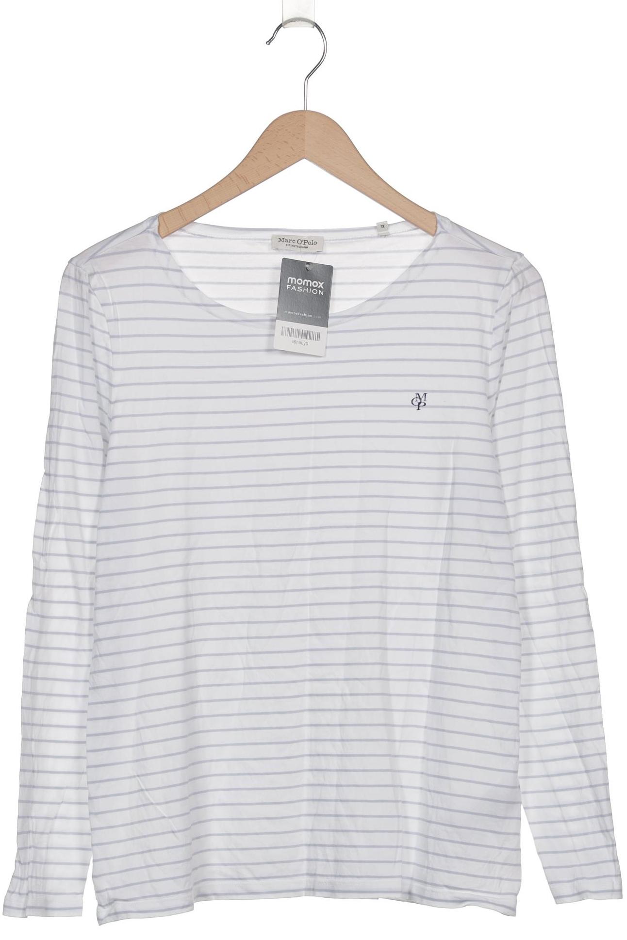 

Marc O Polo Damen Langarmshirt, weiß, Gr. 44