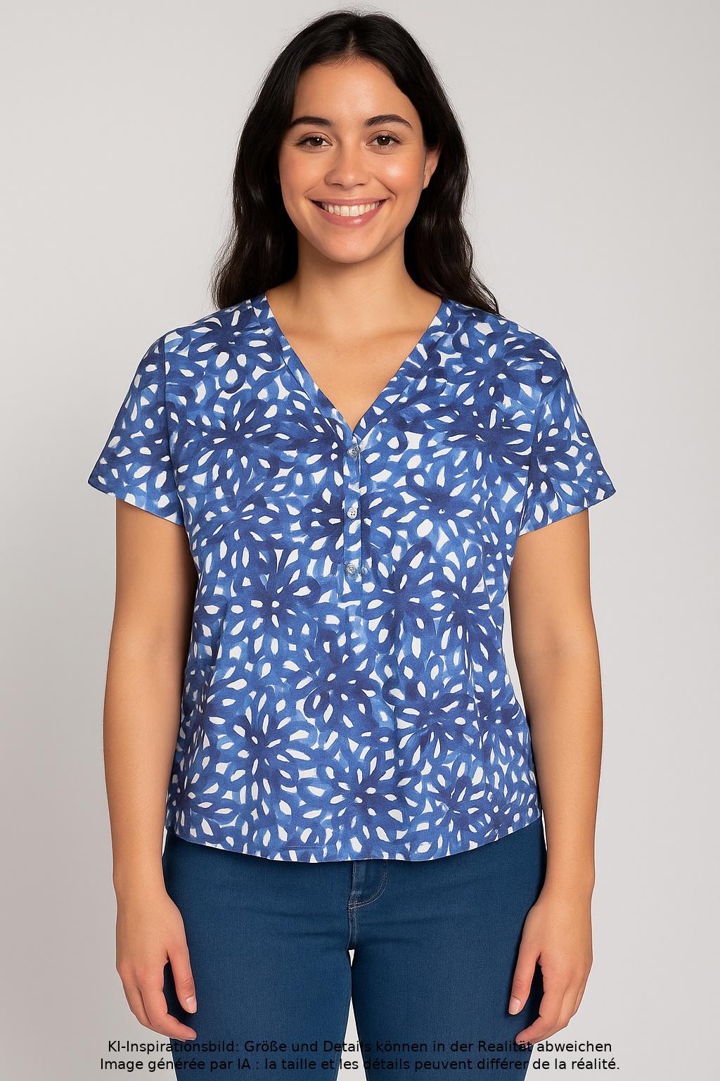 

Marc O Polo Damen T-Shirt, mehrfarbig, Gr. 36