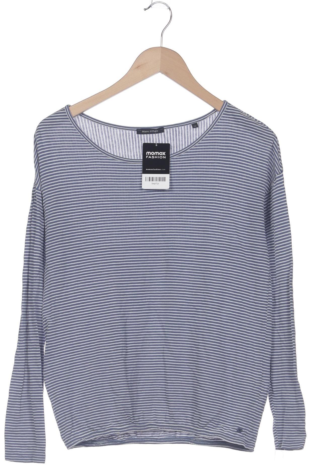 

Marc O Polo Damen Langarmshirt, blau, Gr. 34