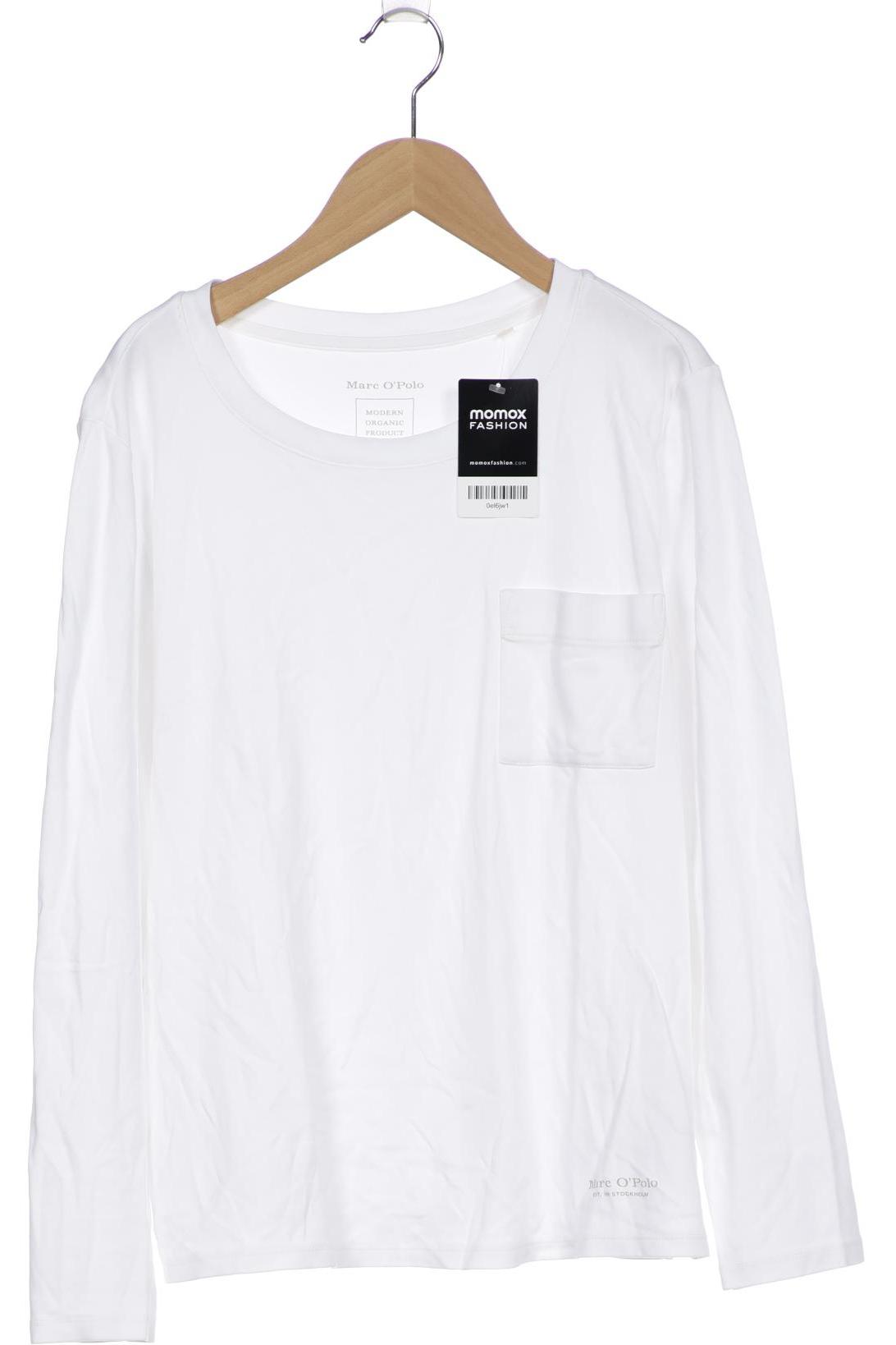 

Marc O Polo Damen Langarmshirt, weiß, Gr. 36