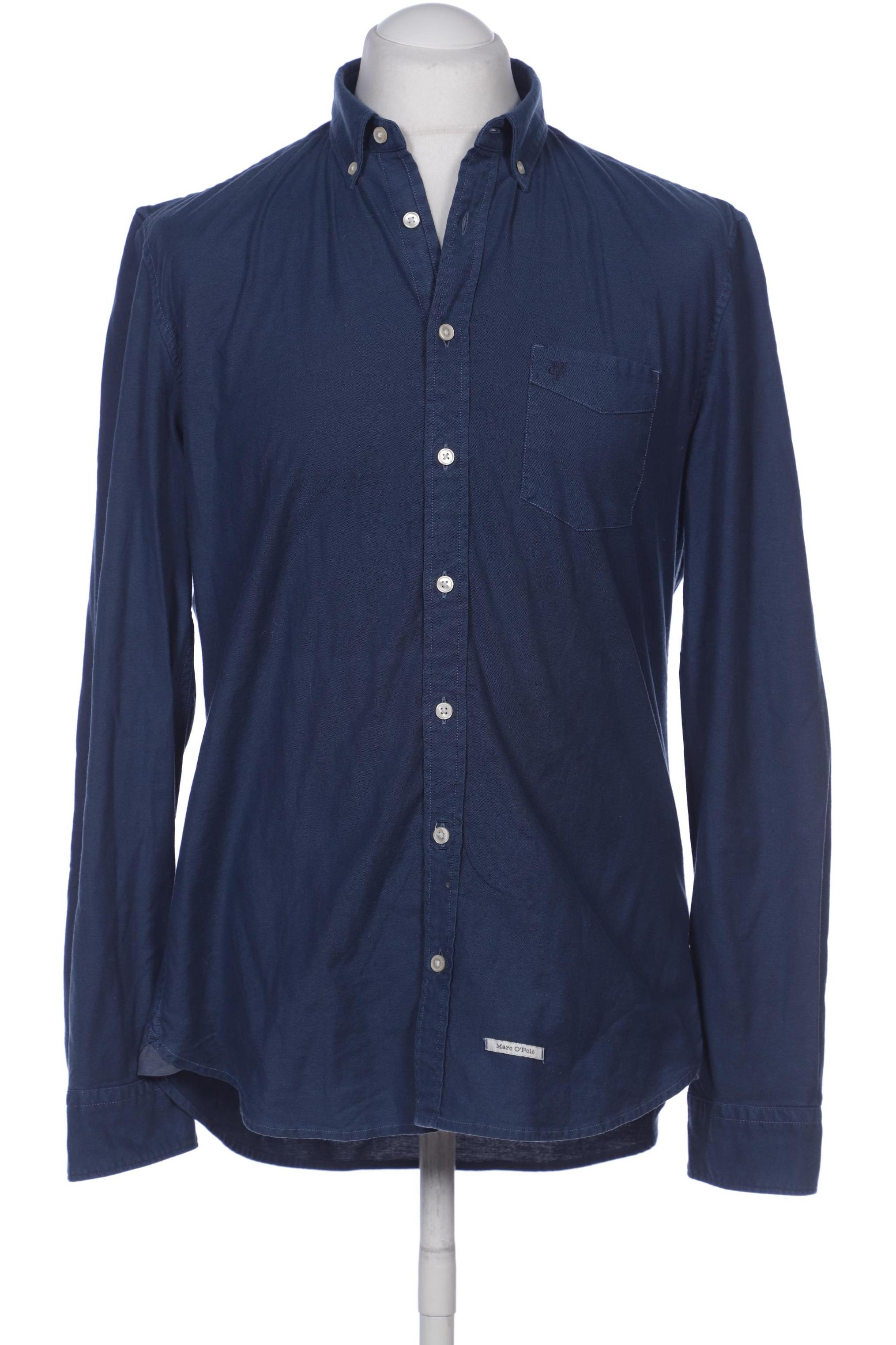 

Marc O Polo Herren Hemd, marineblau, Gr. 52