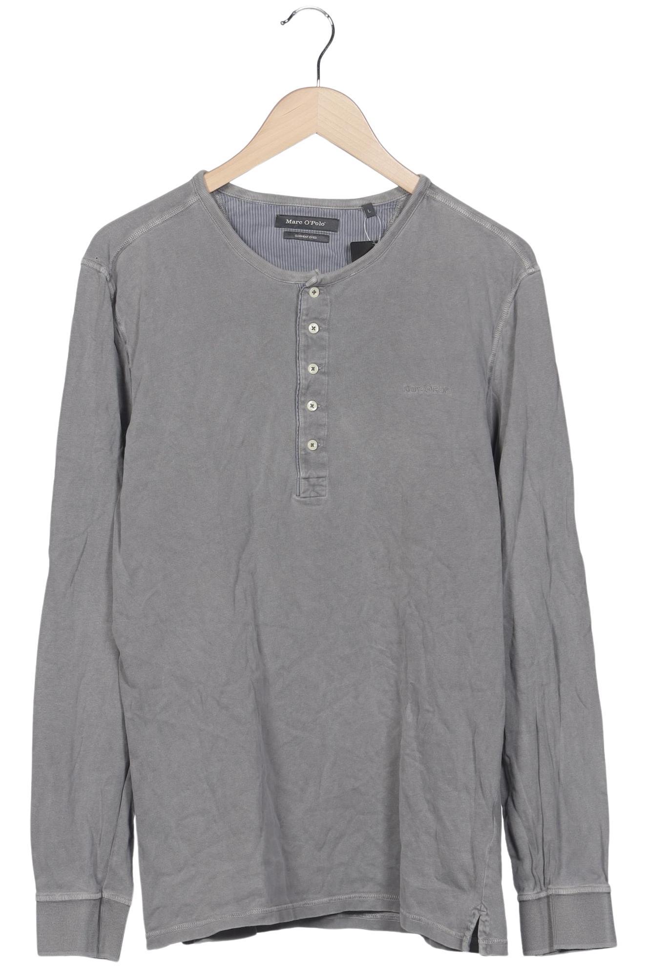 

Marc O Polo Herren Langarmshirt, grau, Gr. 52
