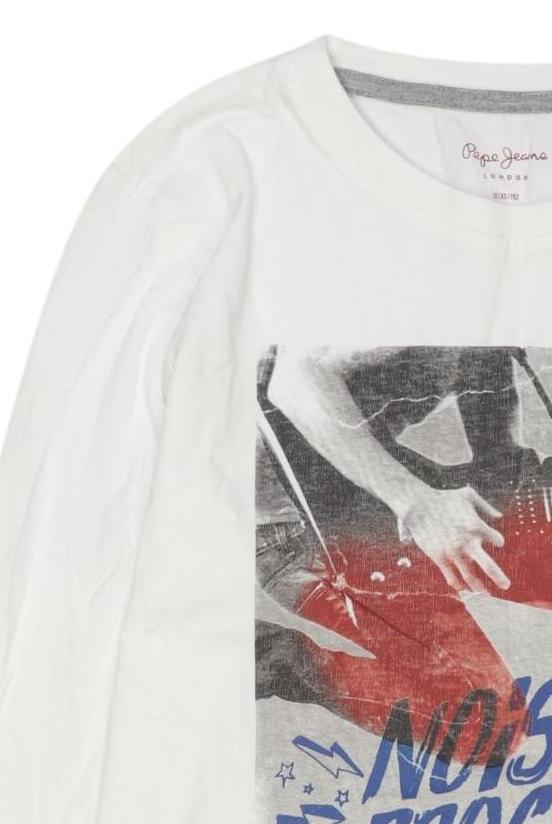 Thumbnail - Marc O Polo Jungen Langarmshirt, weiß, Gr. 152