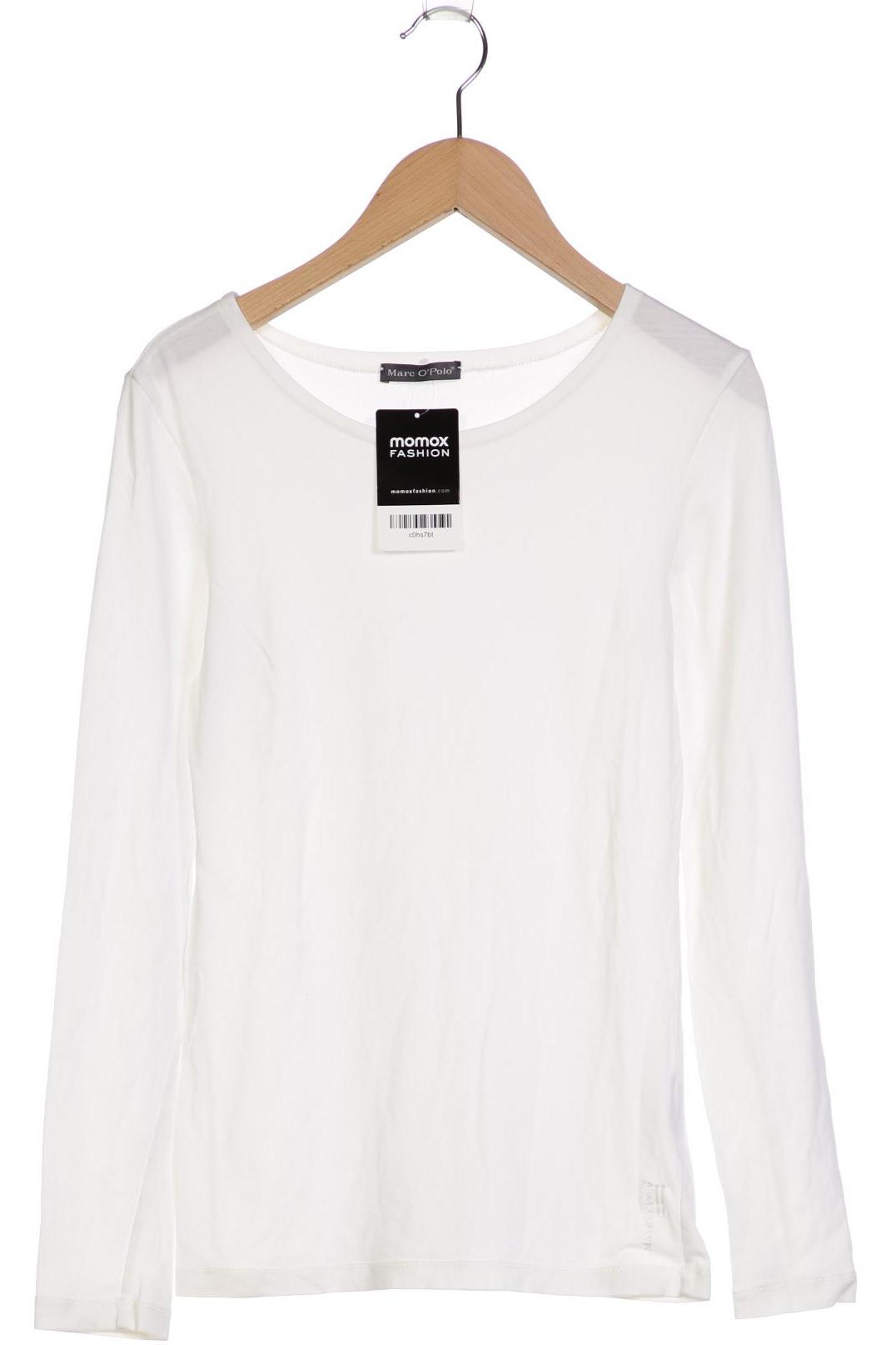 

Marc O Polo Damen Langarmshirt, weiß, Gr. 36
