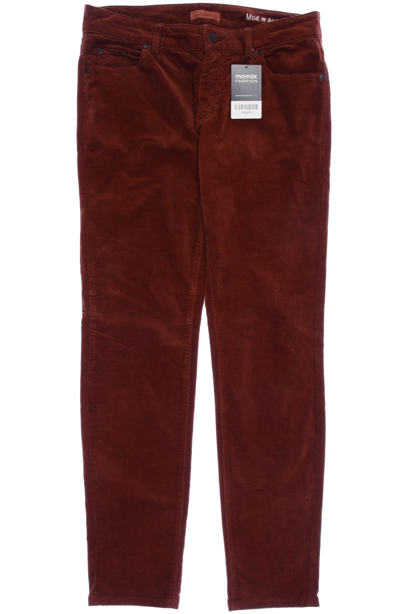 

Marc O Polo Damen Stoffhose, braun, Gr. 28