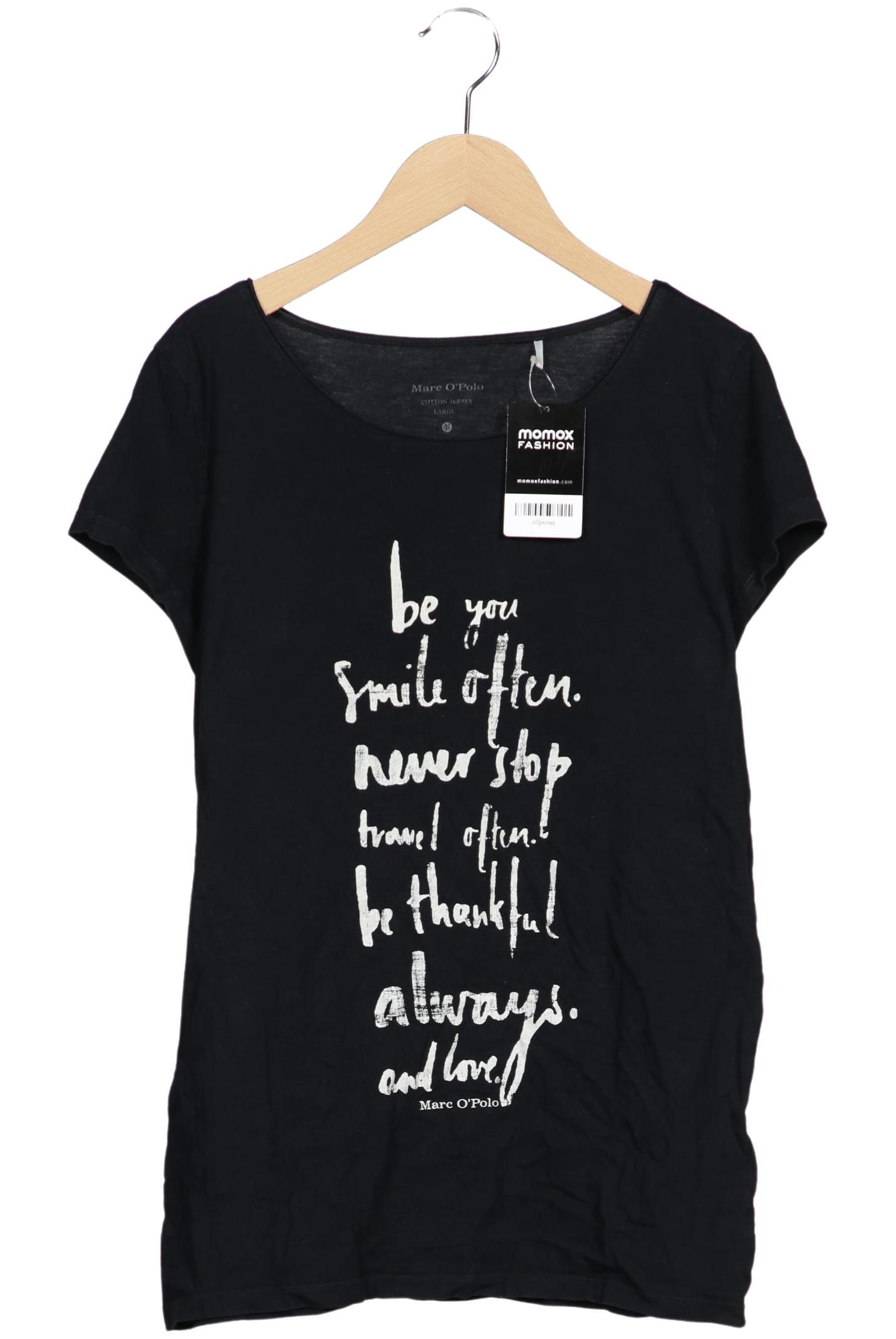 

Marc O Polo Damen T-Shirt, schwarz, Gr. 42