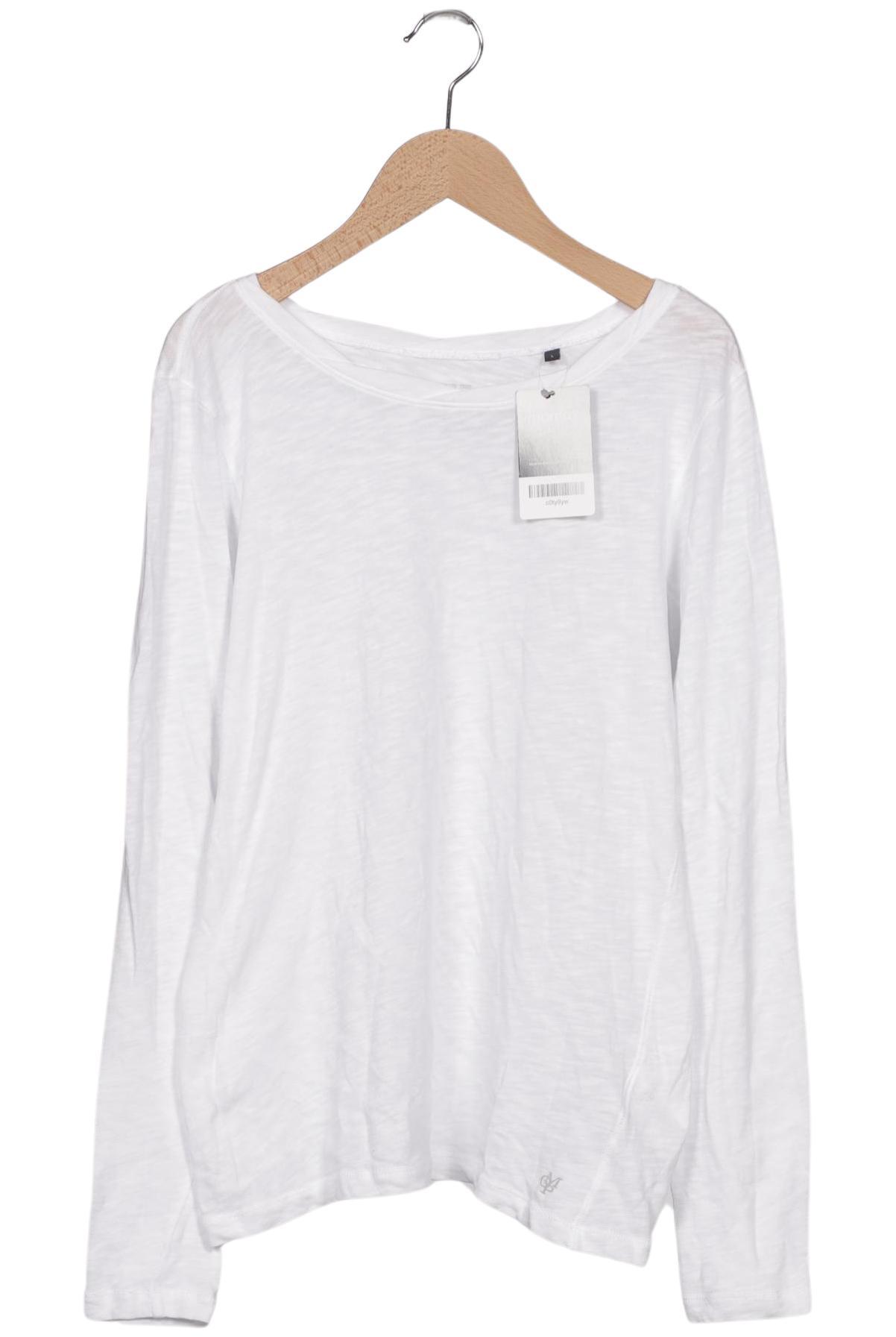 

Marc O Polo Damen Langarmshirt, weiß, Gr. 42