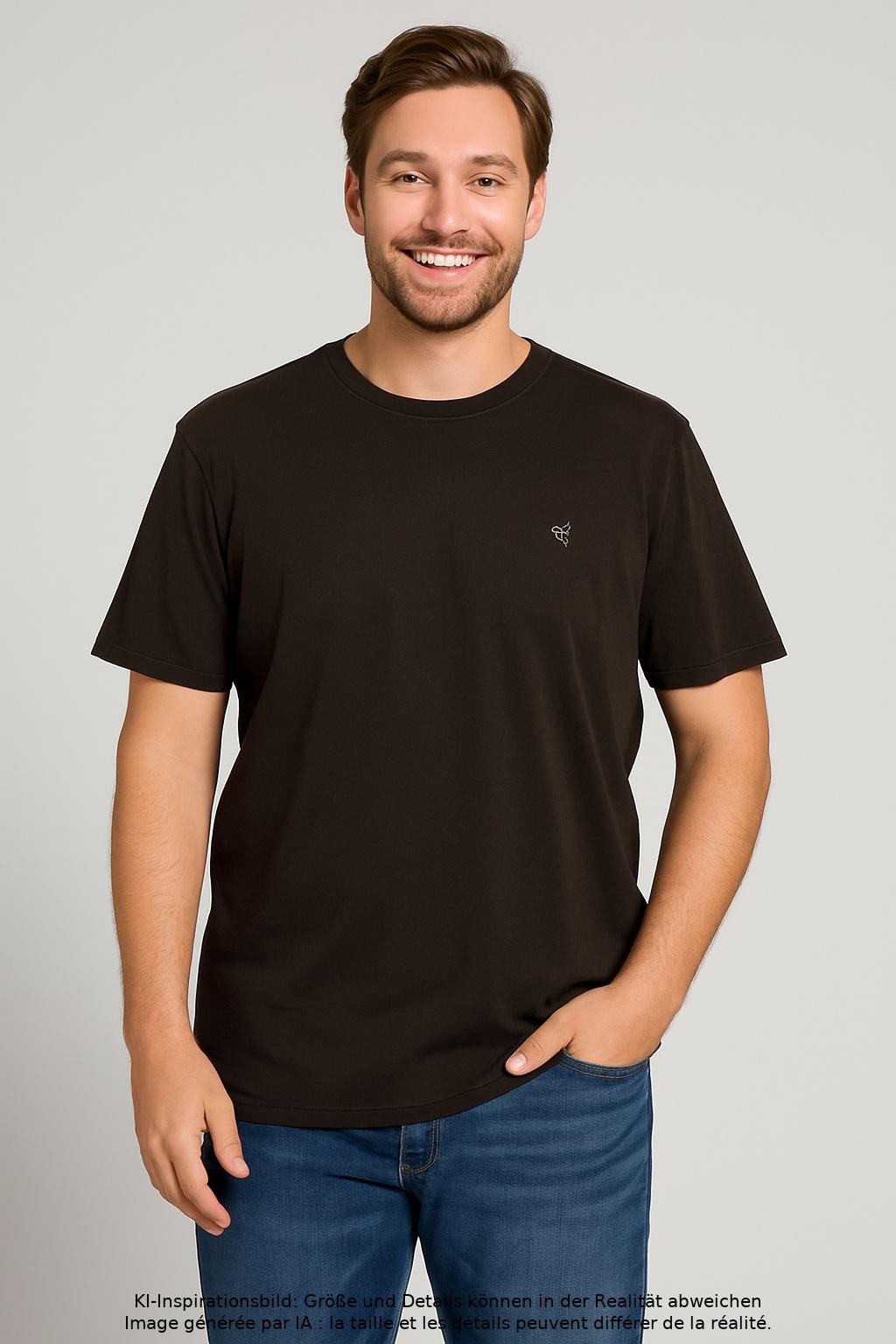 

Marc O Polo Herren T-Shirt, braun, Gr. 56