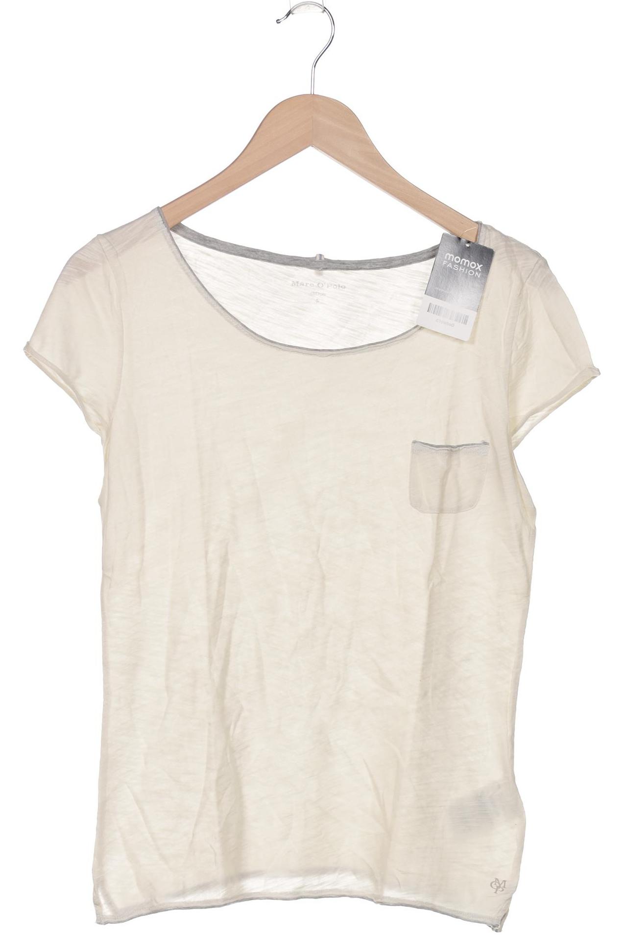 

Marc O Polo Damen T-Shirt, cremeweiß, Gr. 36