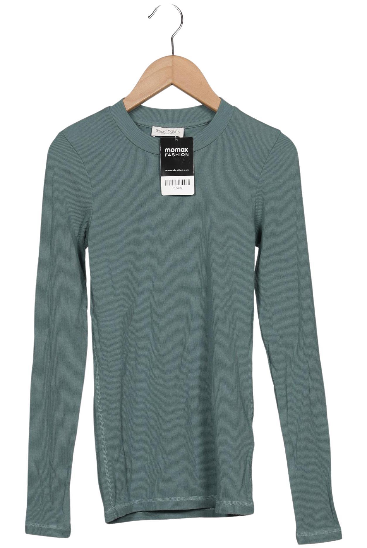 

Marc O Polo Damen Langarmshirt, türkis, Gr. 34