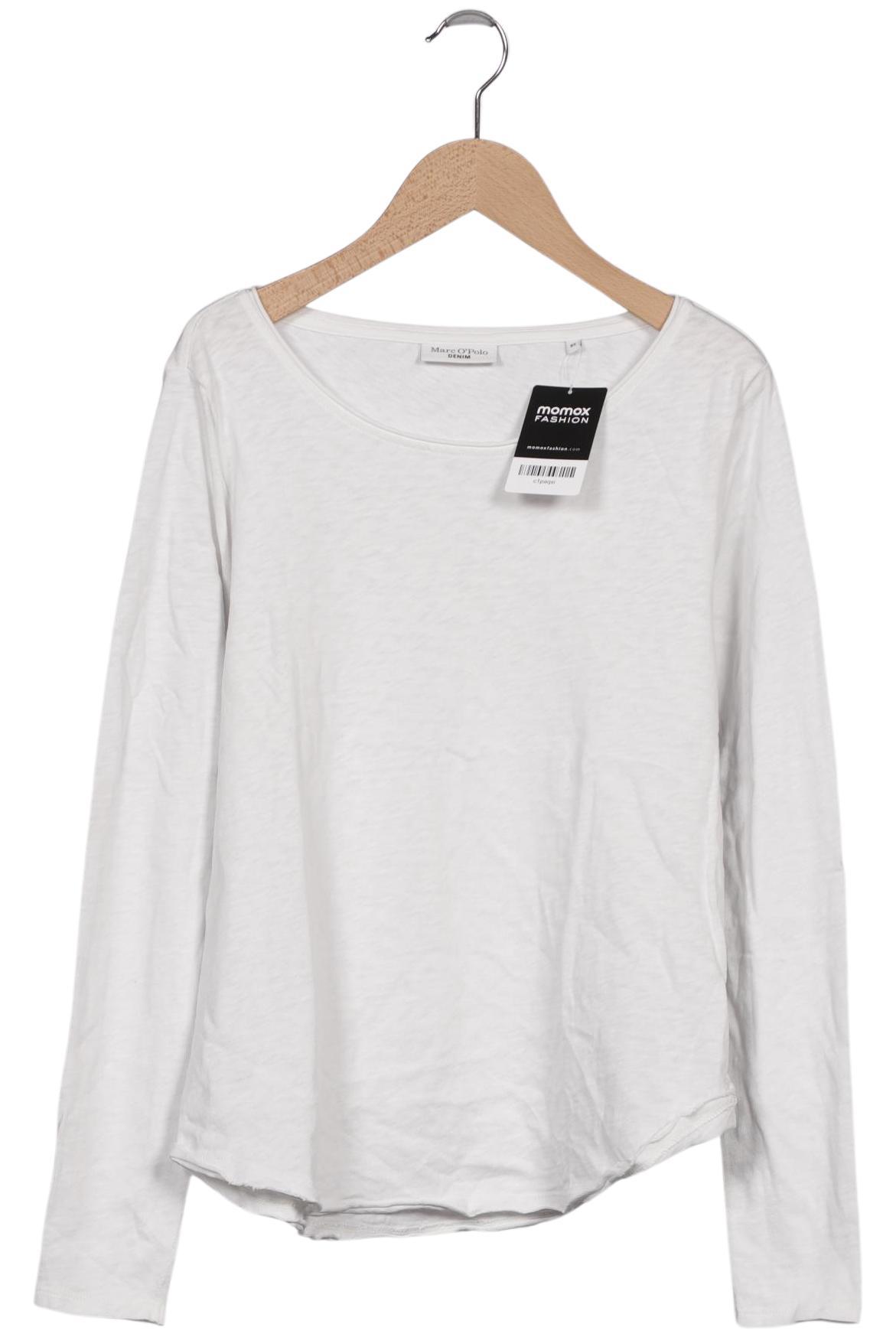 

Marc O Polo Damen Langarmshirt, weiß, Gr. 34