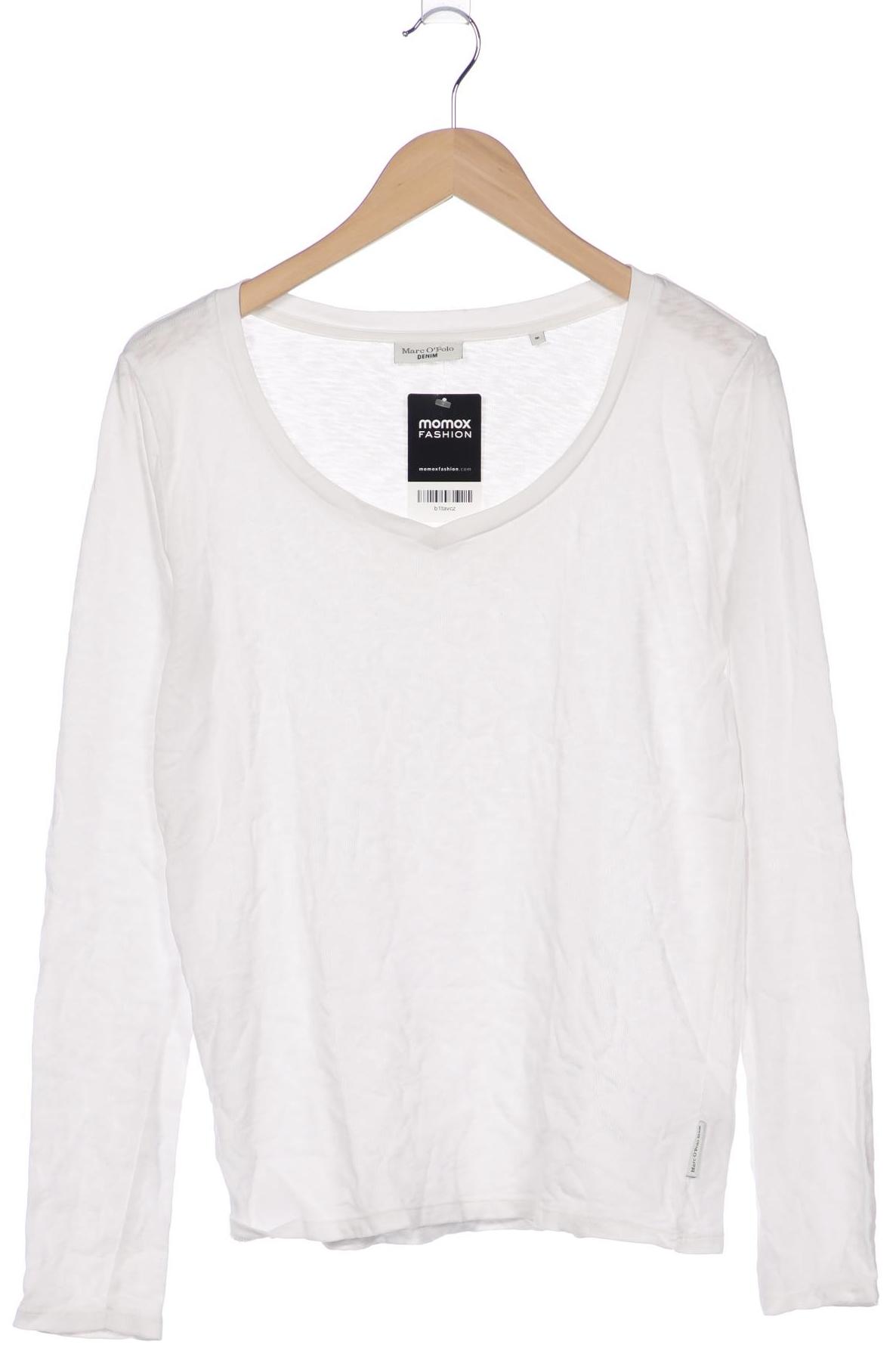 

Marc O Polo Damen Langarmshirt, weiß, Gr. 38