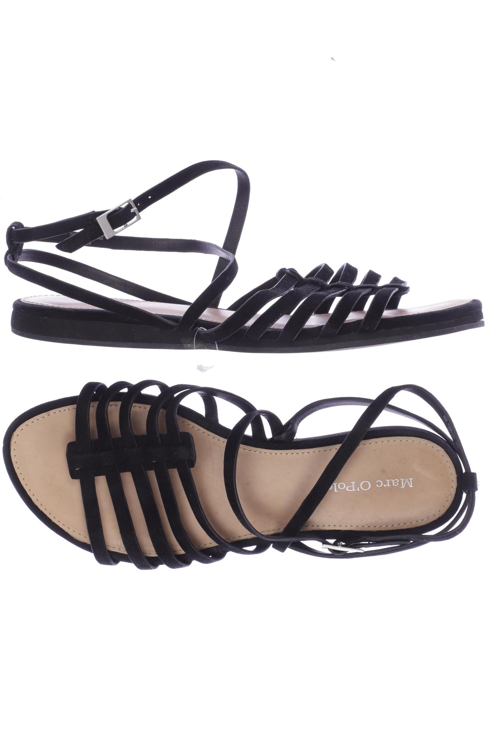 

Marc O Polo Damen Sandale, schwarz, Gr. 39